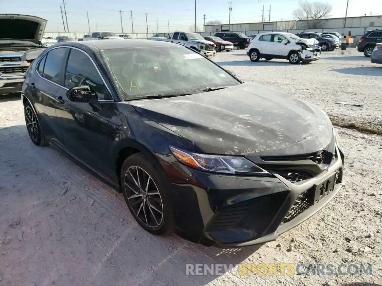 1 Photograph of a damaged car 4T1B11HK9KU788835 TOYOTA CAMRY 2019