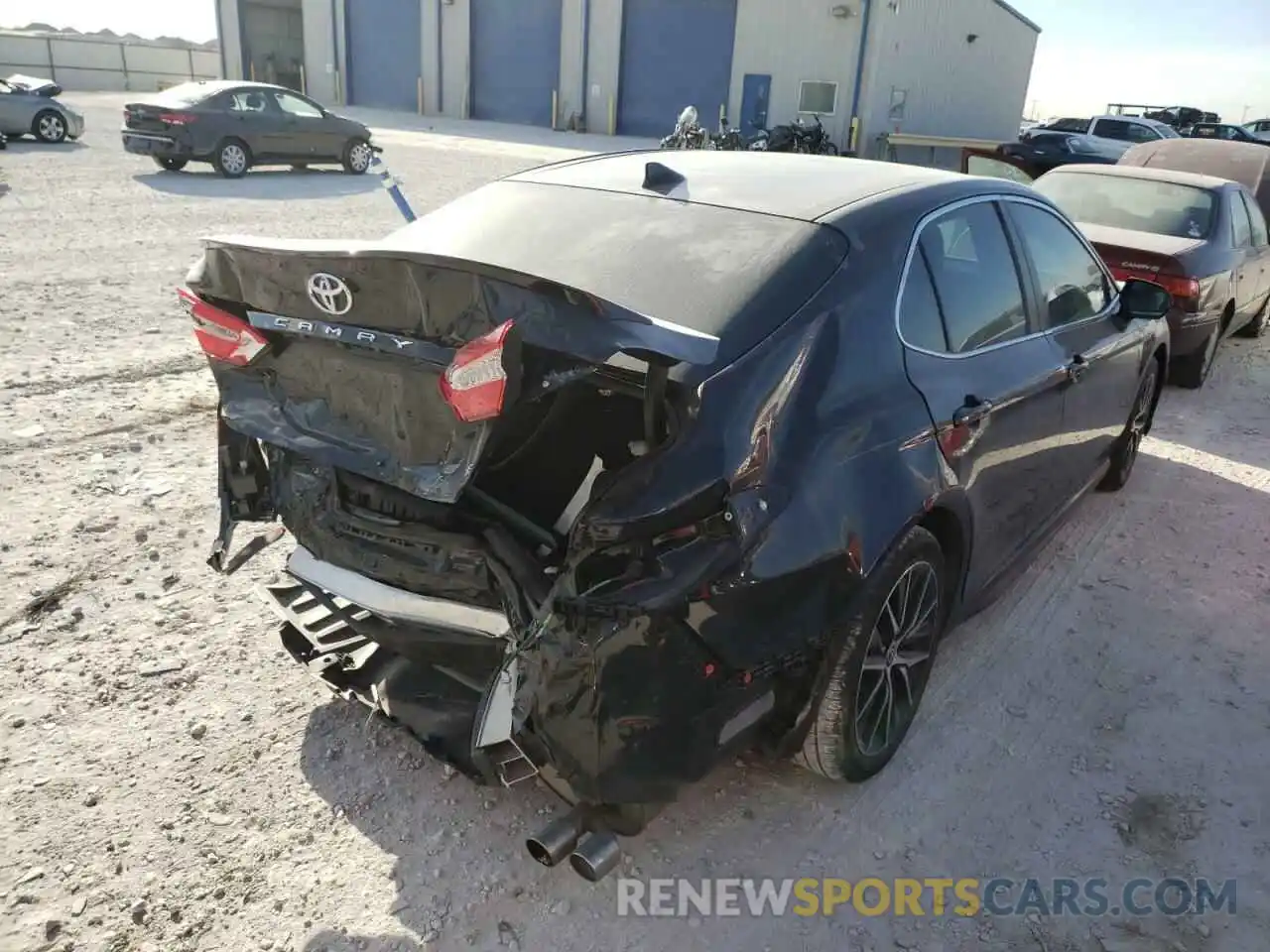 4 Photograph of a damaged car 4T1B11HK9KU788835 TOYOTA CAMRY 2019