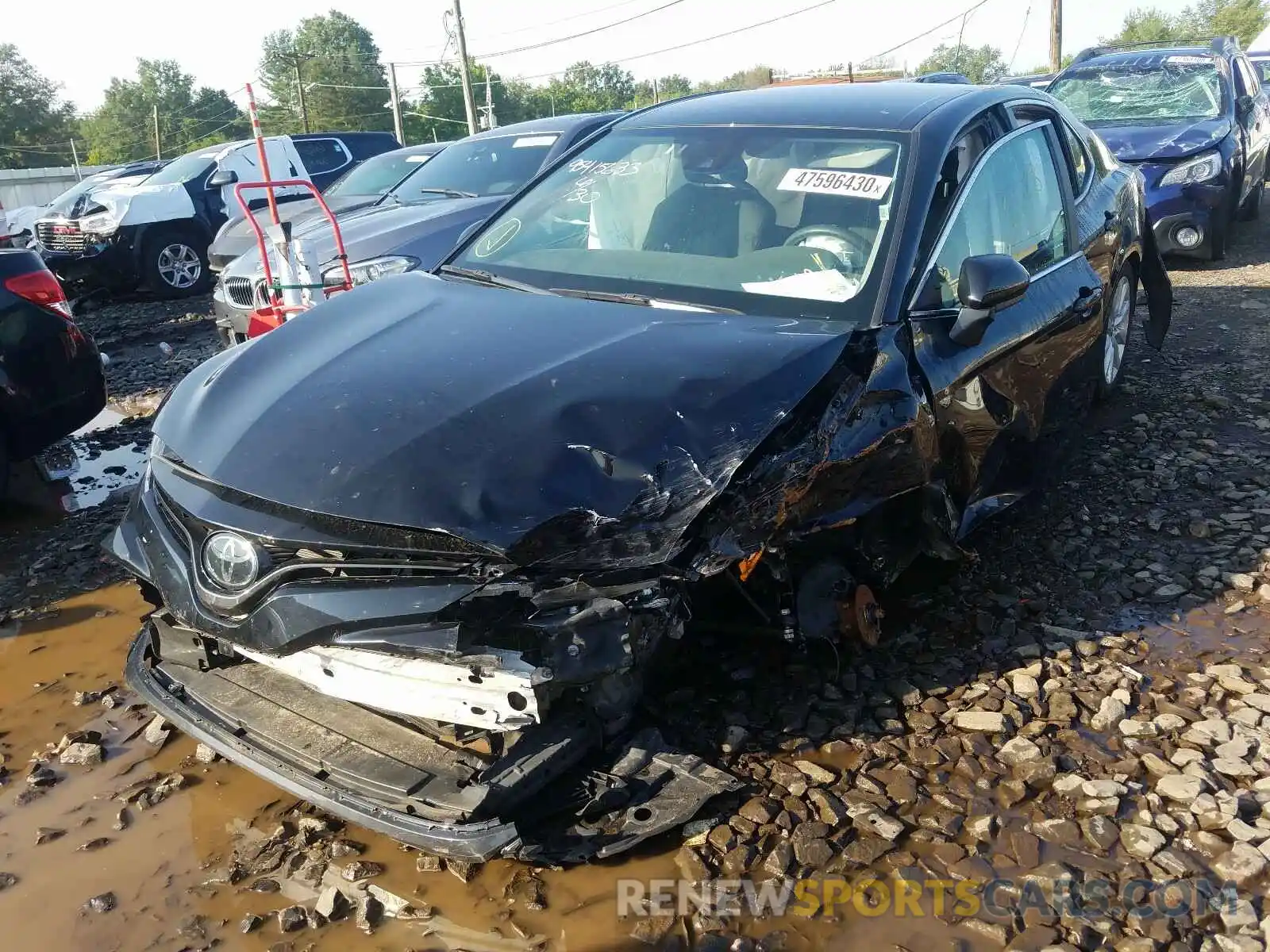 2 Photograph of a damaged car 4T1B11HK9KU788950 TOYOTA CAMRY 2019