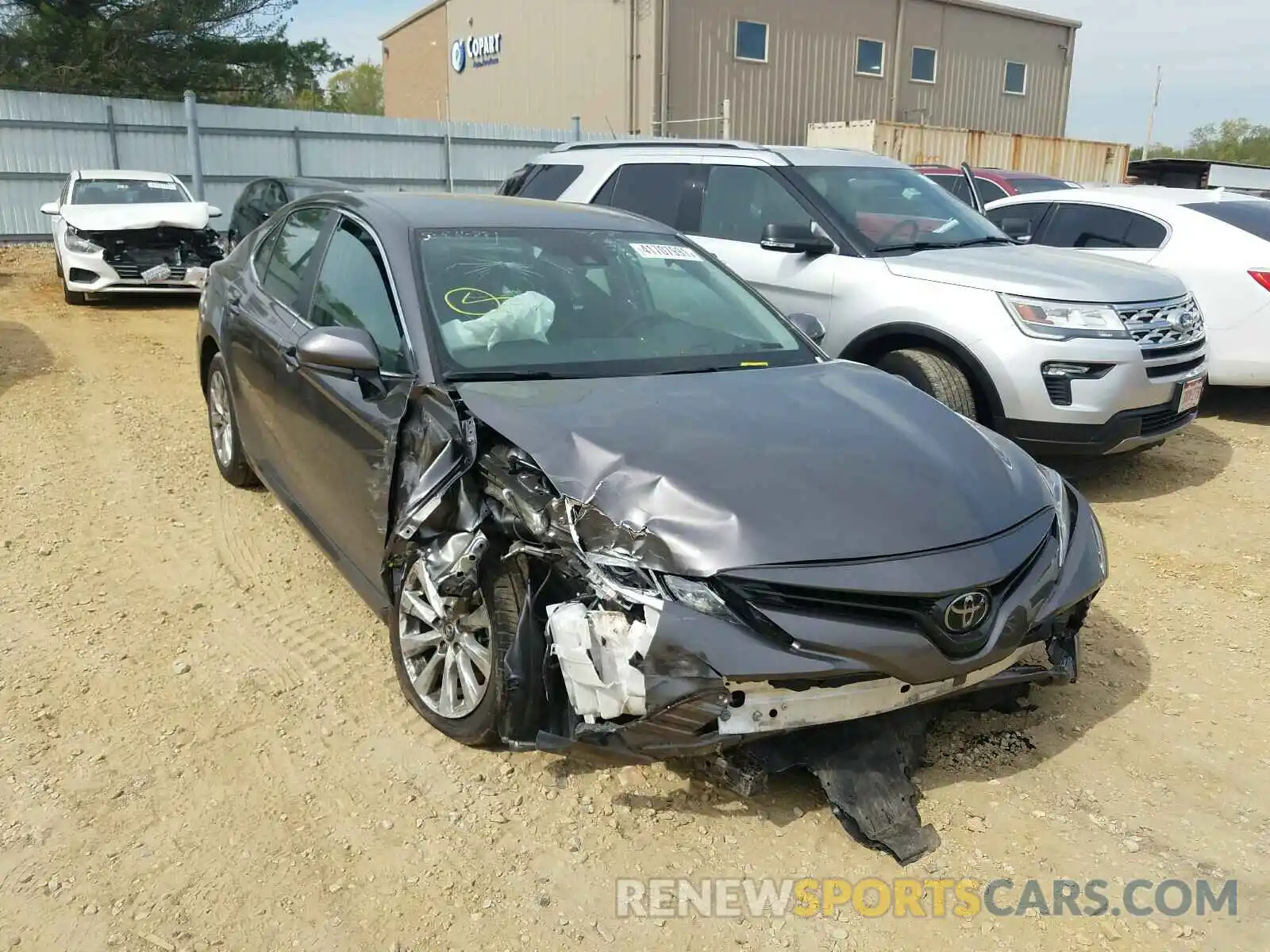 1 Photograph of a damaged car 4T1B11HK9KU789709 TOYOTA CAMRY 2019