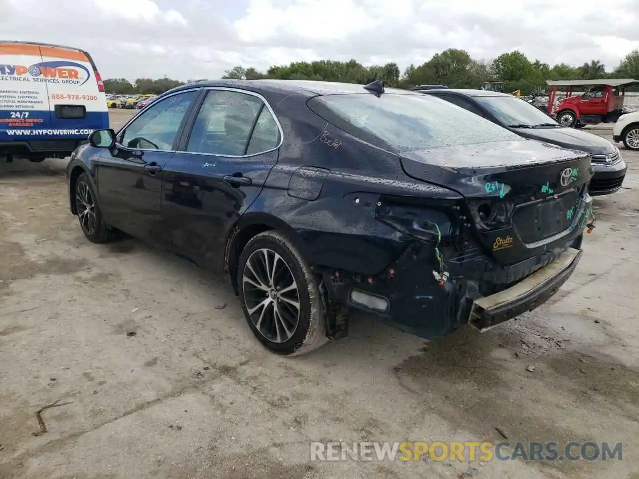 3 Photograph of a damaged car 4T1B11HK9KU789757 TOYOTA CAMRY 2019