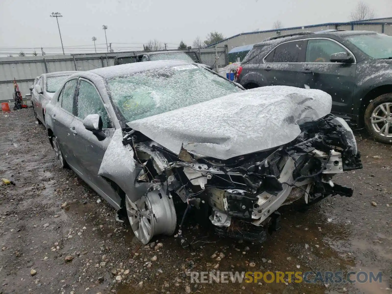 1 Photograph of a damaged car 4T1B11HK9KU790164 TOYOTA CAMRY 2019