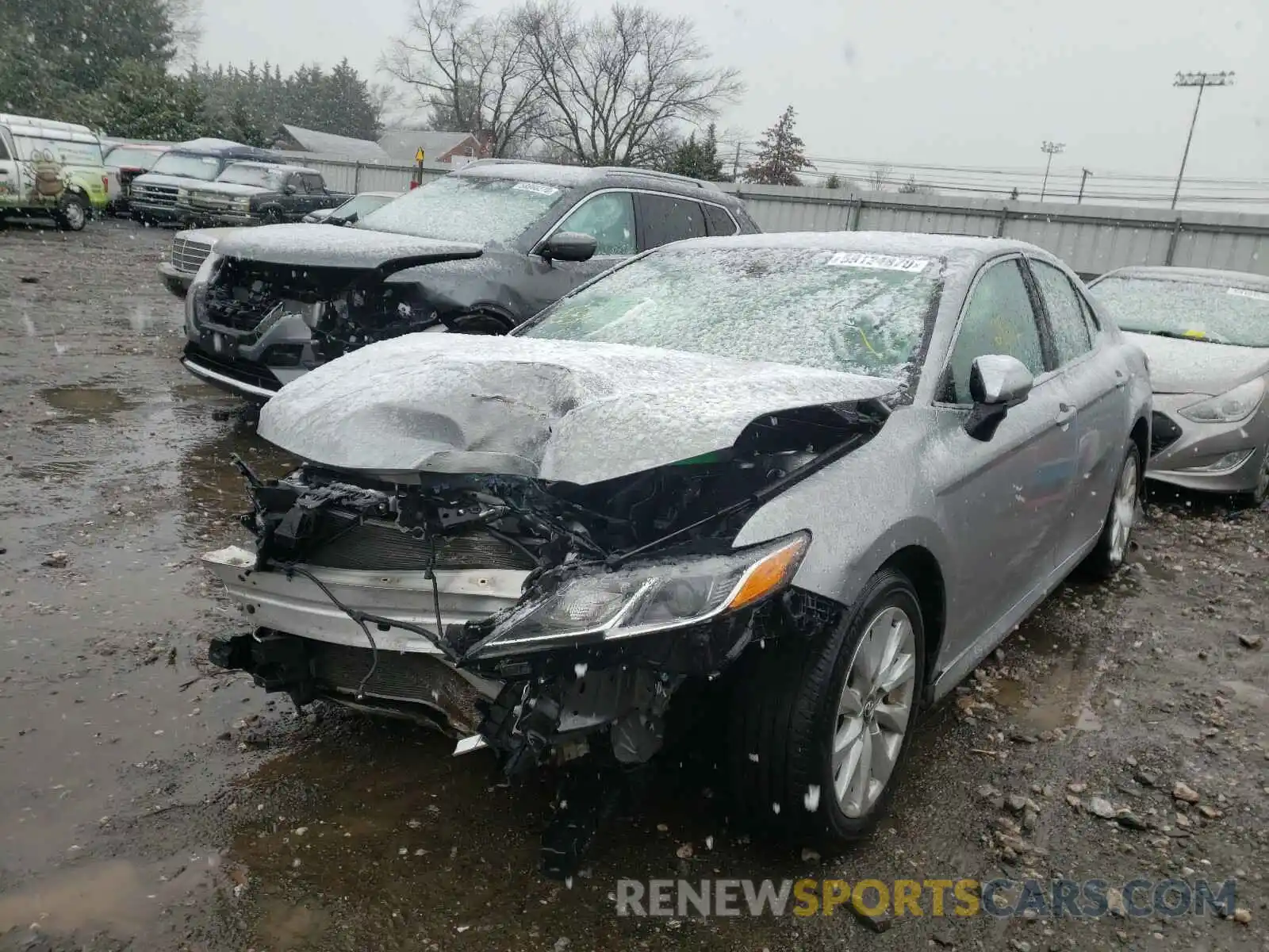 2 Photograph of a damaged car 4T1B11HK9KU790164 TOYOTA CAMRY 2019