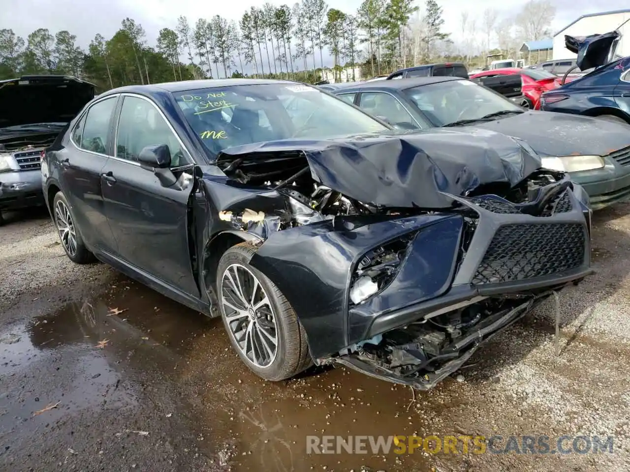 1 Photograph of a damaged car 4T1B11HK9KU790570 TOYOTA CAMRY 2019