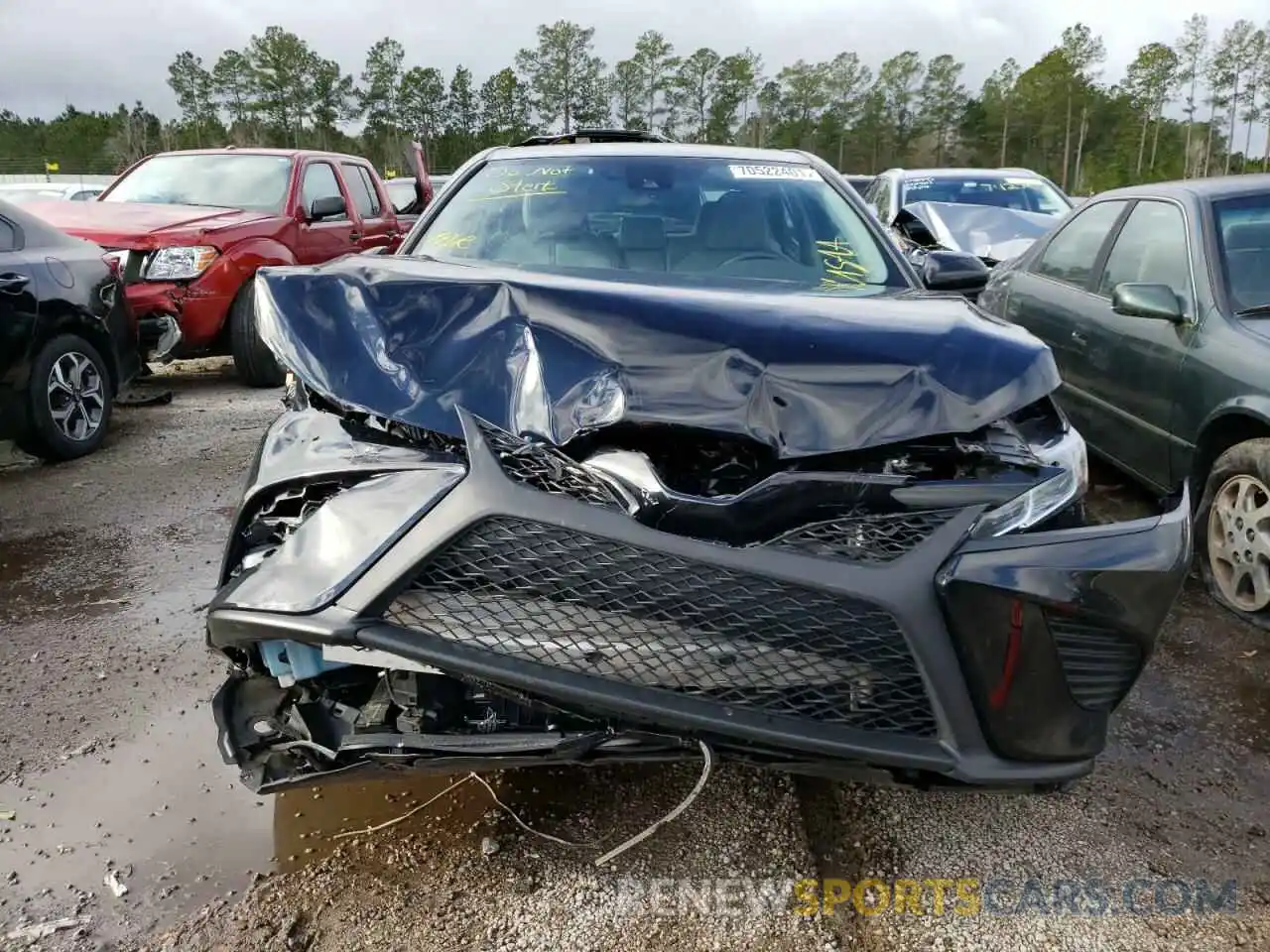 9 Photograph of a damaged car 4T1B11HK9KU790570 TOYOTA CAMRY 2019