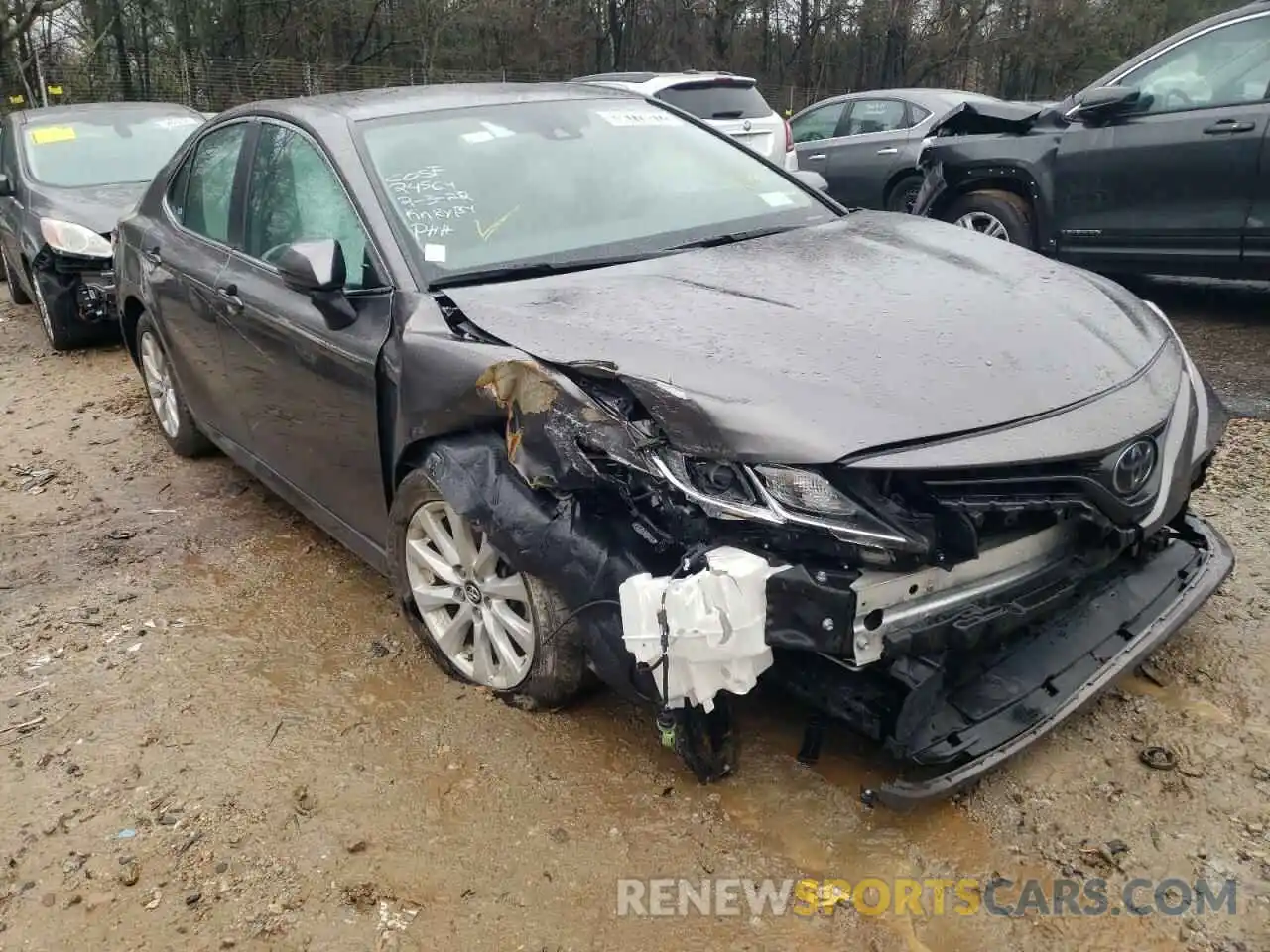 1 Photograph of a damaged car 4T1B11HK9KU791265 TOYOTA CAMRY 2019