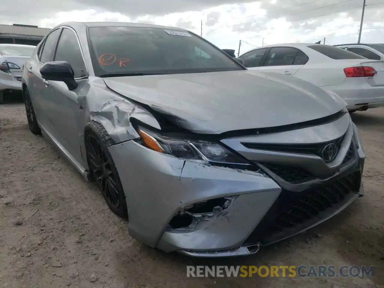 1 Photograph of a damaged car 4T1B11HK9KU791962 TOYOTA CAMRY 2019