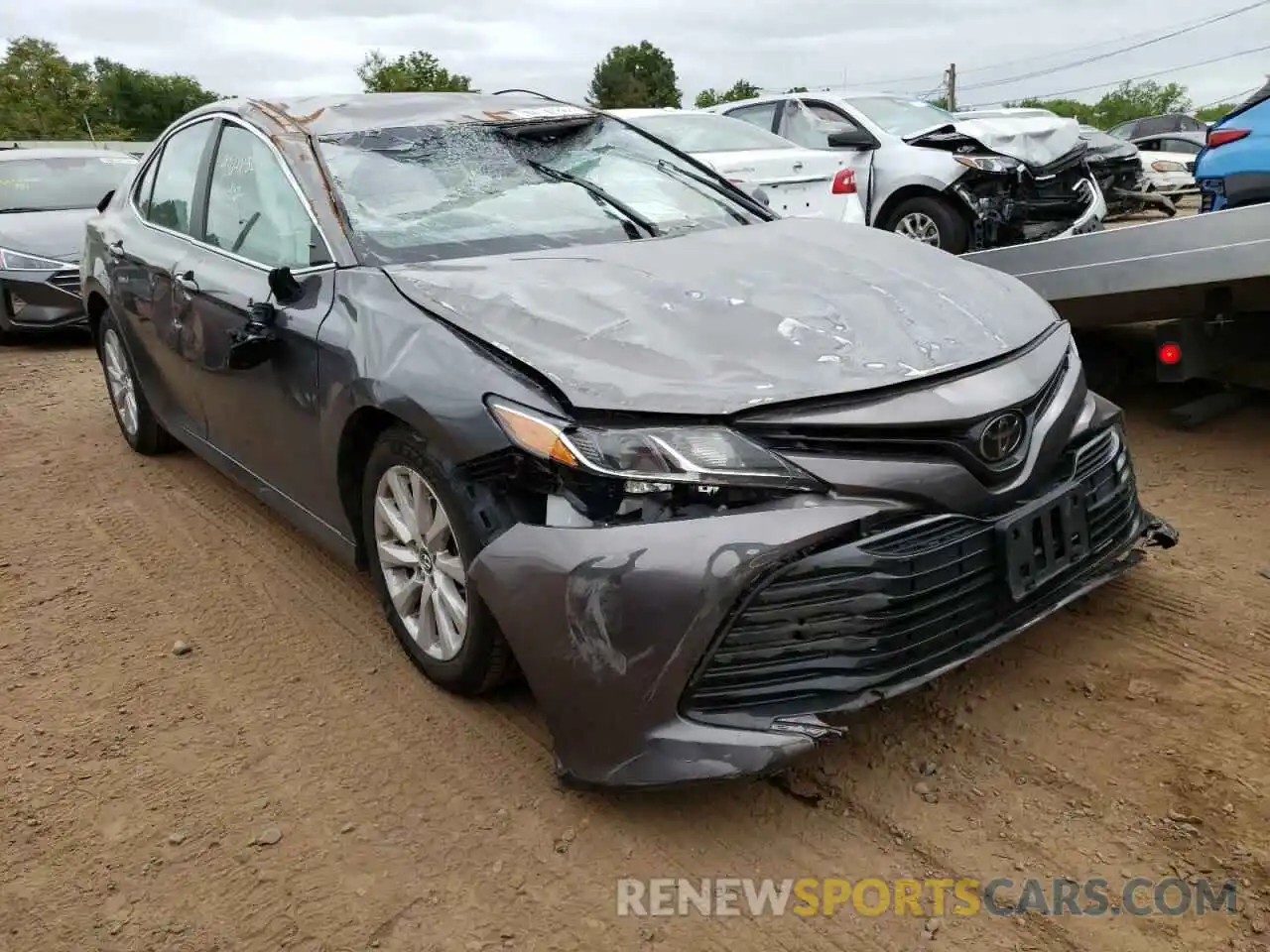 1 Photograph of a damaged car 4T1B11HK9KU792223 TOYOTA CAMRY 2019