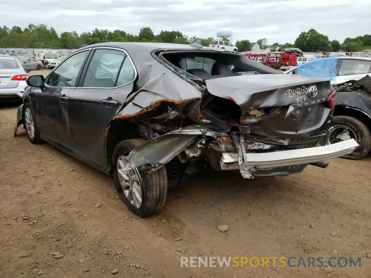 3 Photograph of a damaged car 4T1B11HK9KU792223 TOYOTA CAMRY 2019