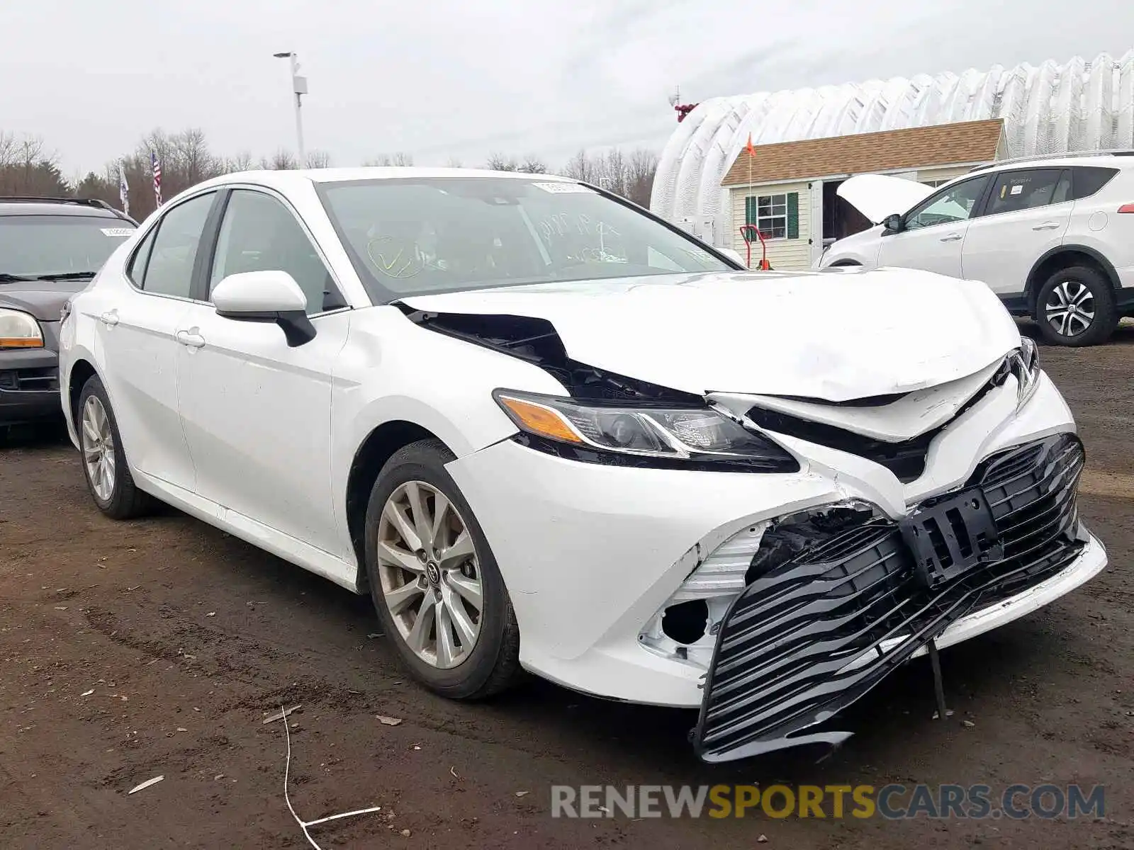 1 Photograph of a damaged car 4T1B11HK9KU792268 TOYOTA CAMRY 2019