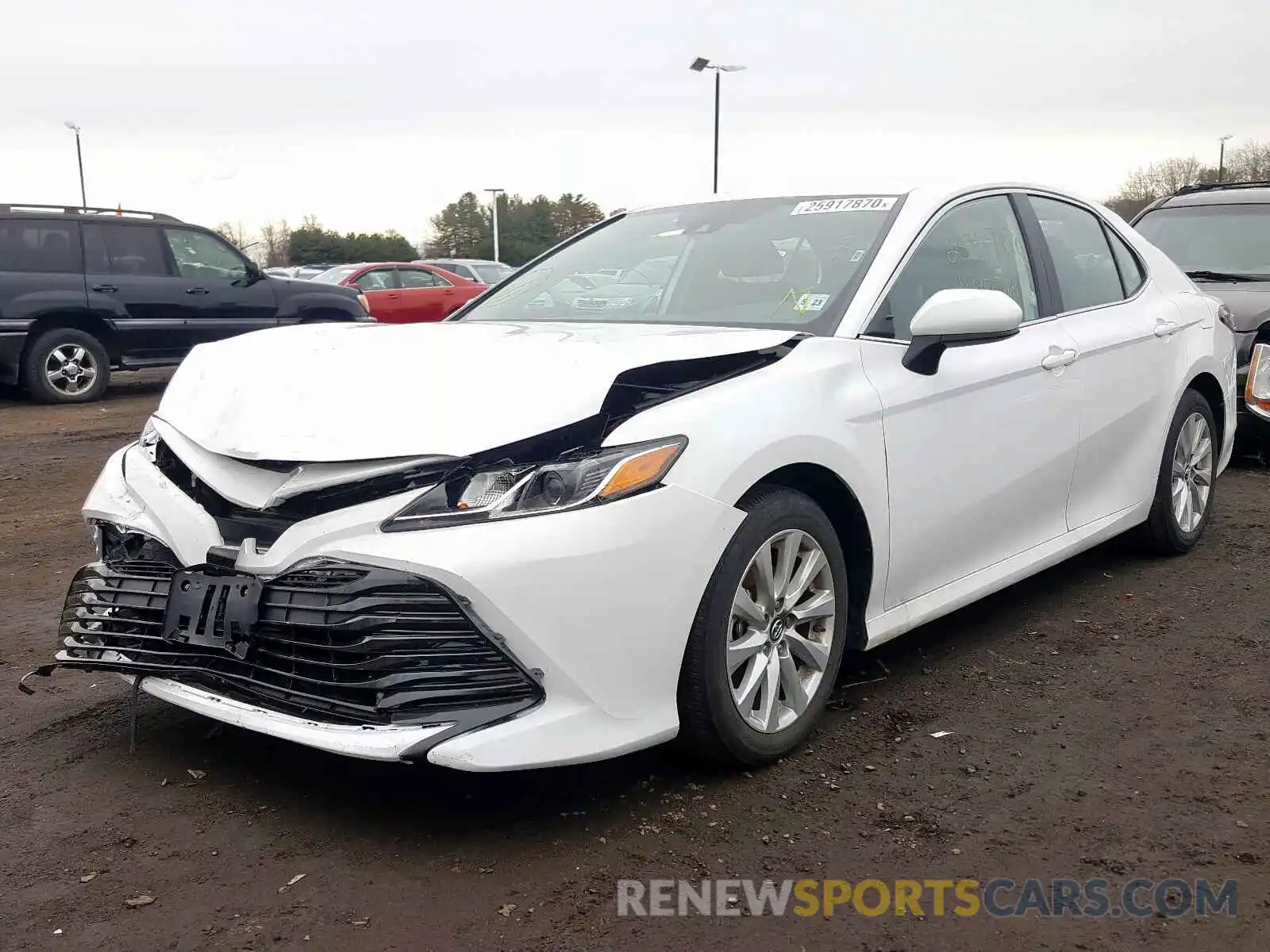 2 Photograph of a damaged car 4T1B11HK9KU792268 TOYOTA CAMRY 2019