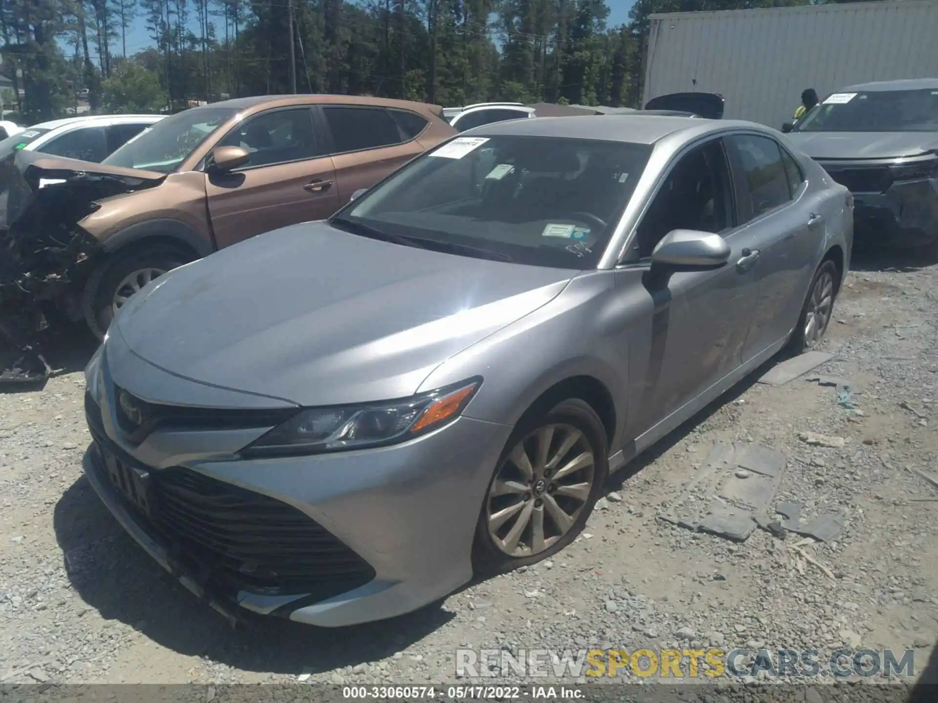 2 Photograph of a damaged car 4T1B11HK9KU792352 TOYOTA CAMRY 2019