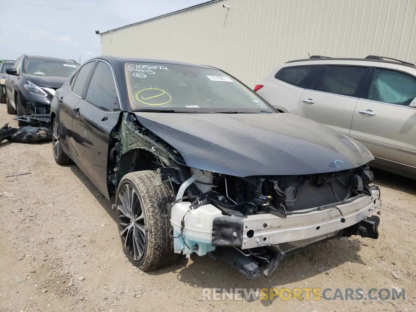 1 Photograph of a damaged car 4T1B11HK9KU792433 TOYOTA CAMRY 2019