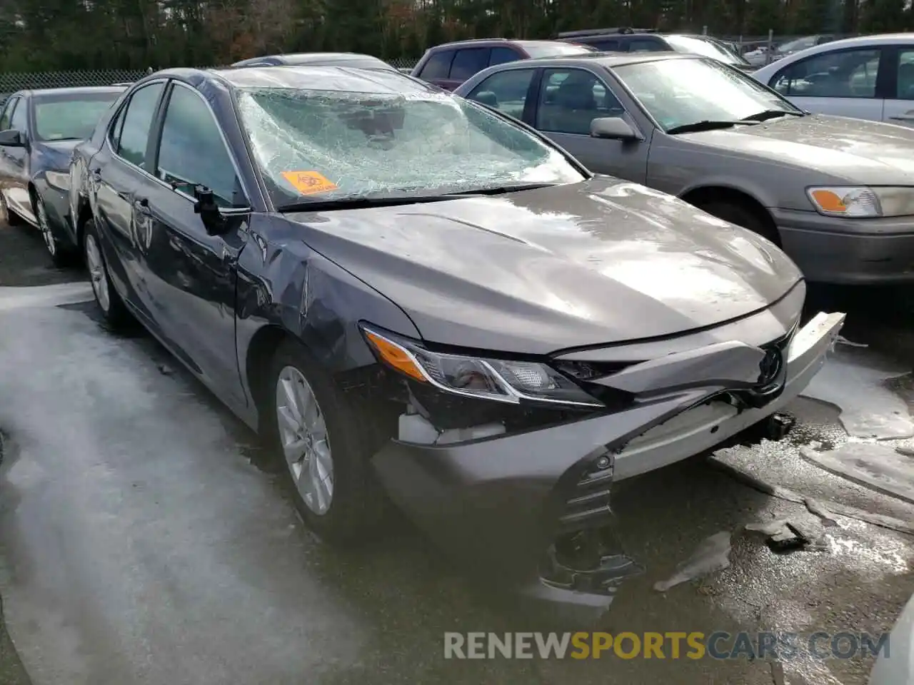 1 Photograph of a damaged car 4T1B11HK9KU792657 TOYOTA CAMRY 2019