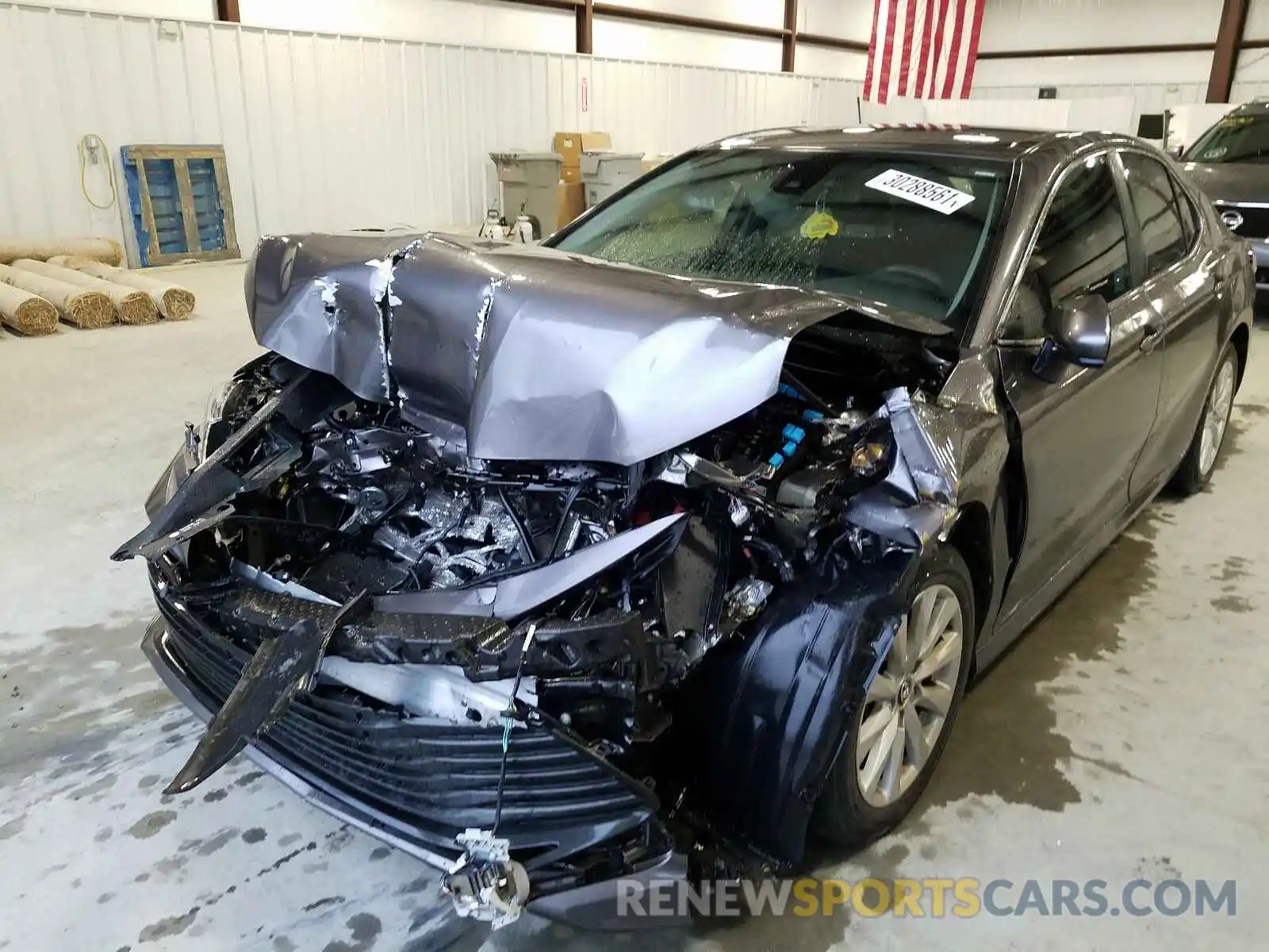 2 Photograph of a damaged car 4T1B11HK9KU792867 TOYOTA CAMRY 2019