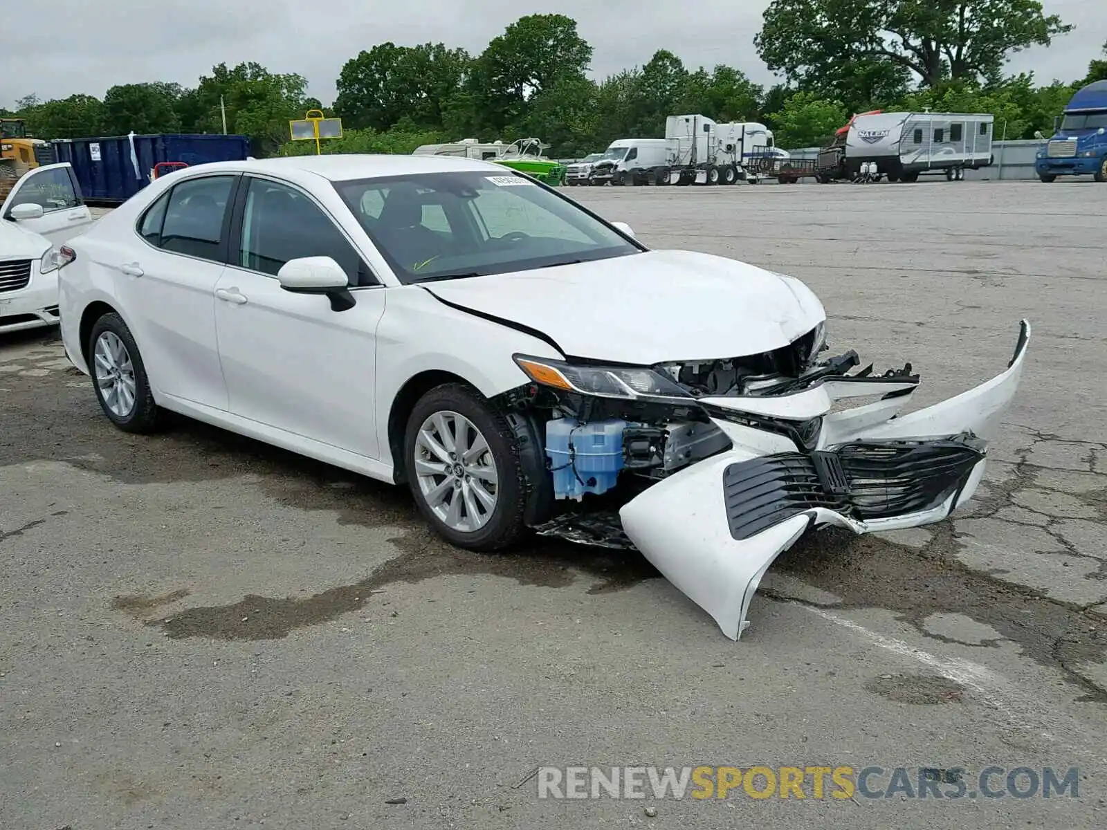 1 Photograph of a damaged car 4T1B11HK9KU793307 TOYOTA CAMRY 2019