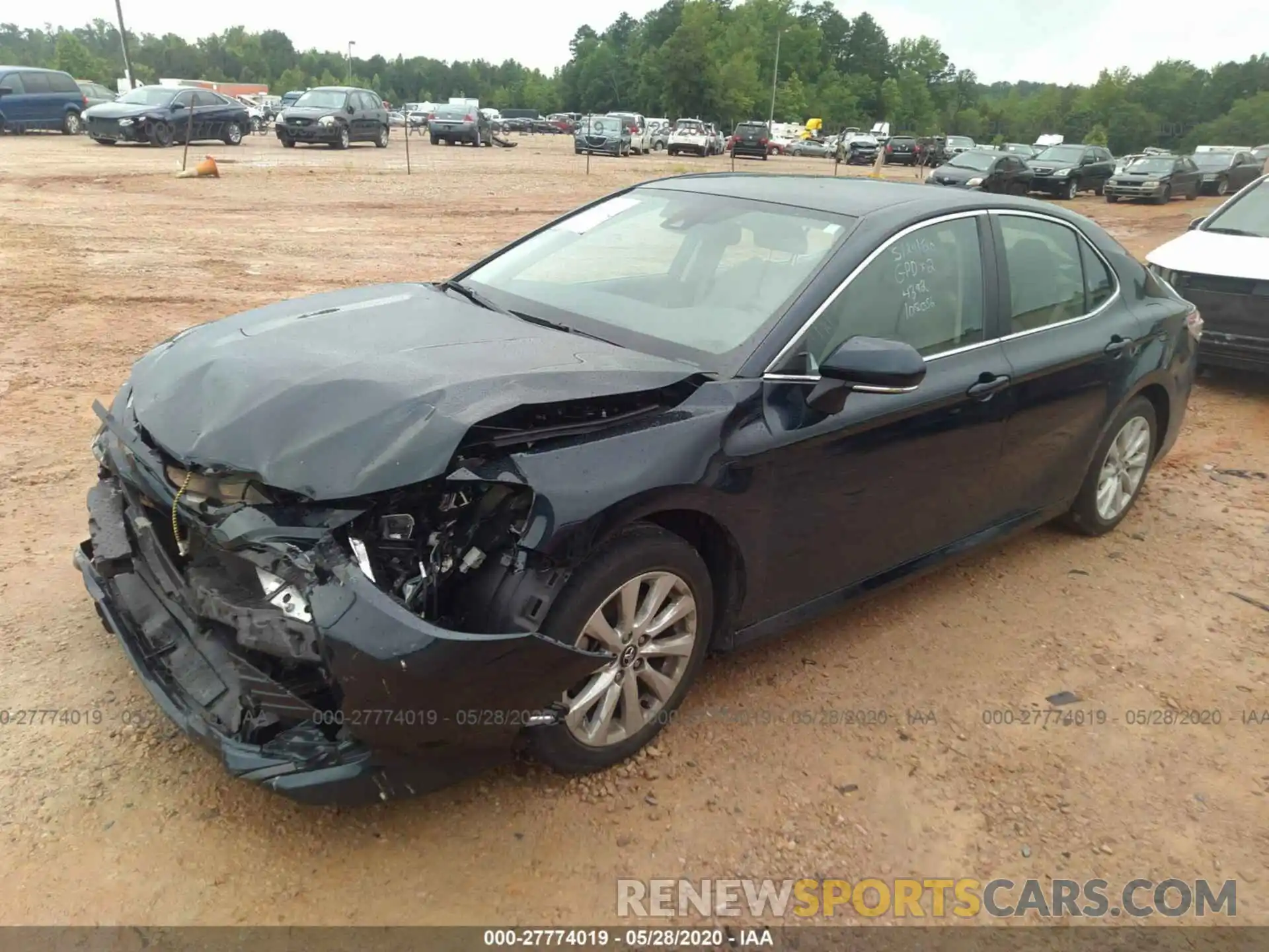 2 Photograph of a damaged car 4T1B11HK9KU794392 TOYOTA CAMRY 2019