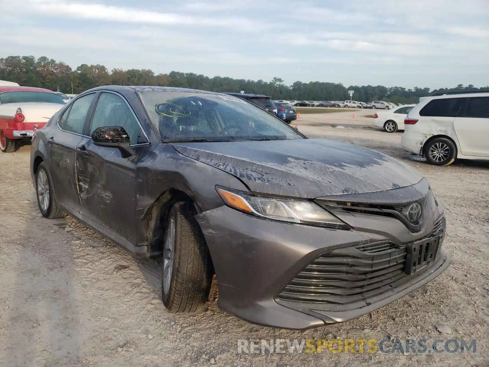 1 Photograph of a damaged car 4T1B11HK9KU795560 TOYOTA CAMRY 2019