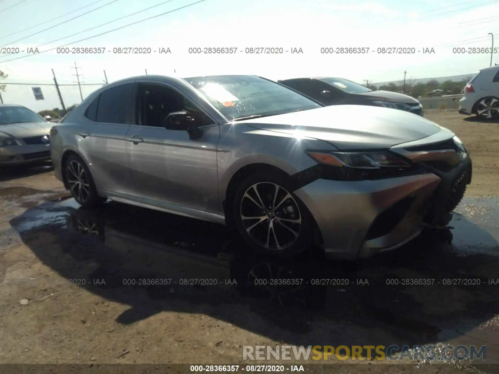 1 Photograph of a damaged car 4T1B11HK9KU795817 TOYOTA CAMRY 2019