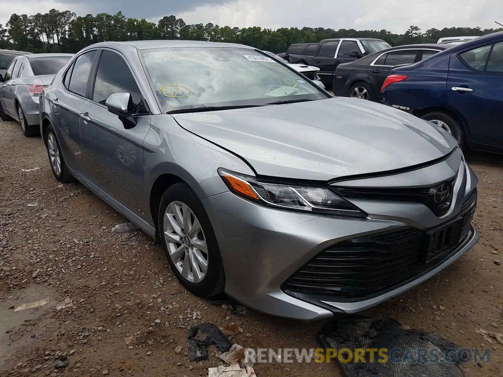 1 Photograph of a damaged car 4T1B11HK9KU796160 TOYOTA CAMRY 2019