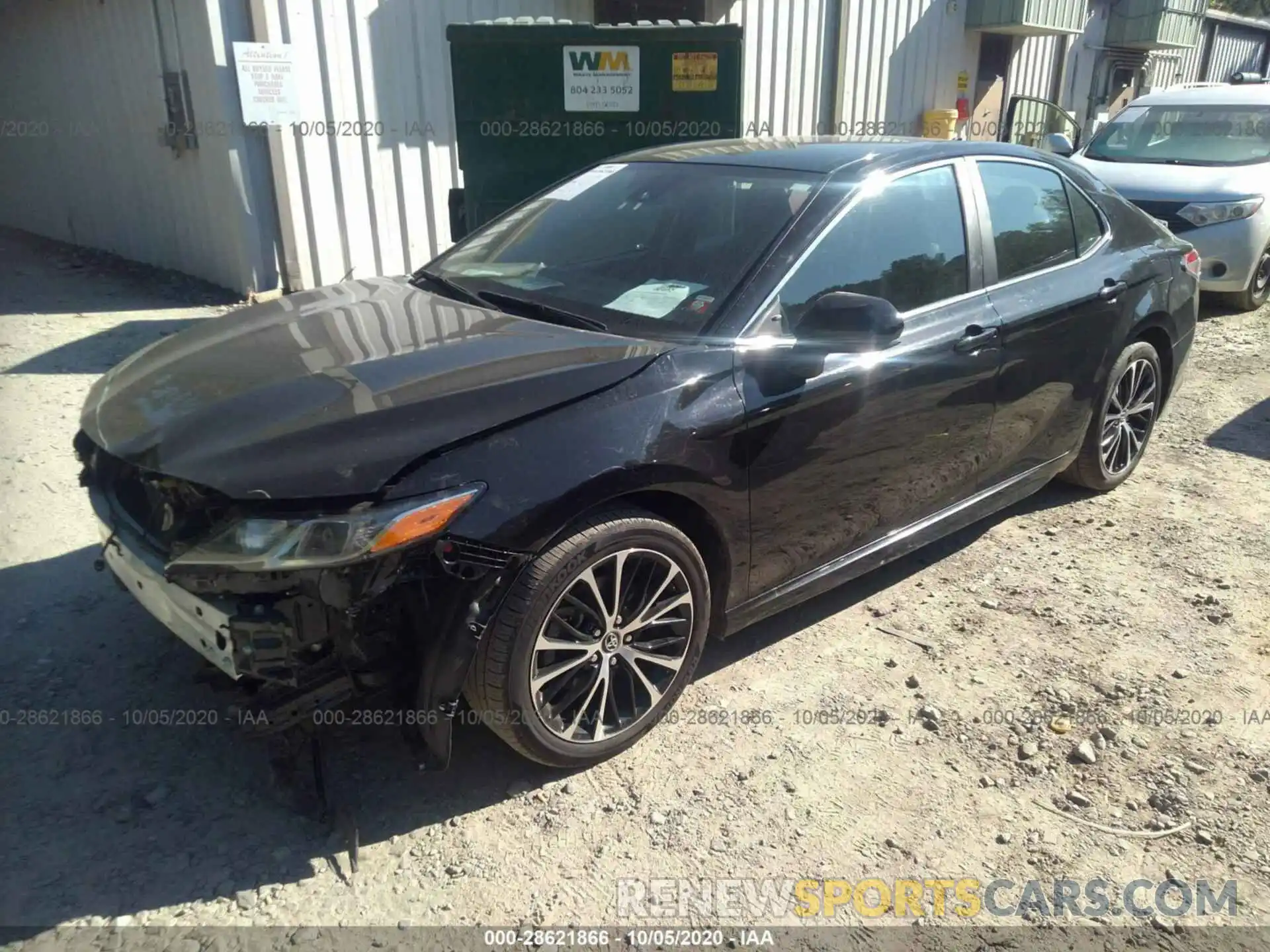 2 Photograph of a damaged car 4T1B11HK9KU796417 TOYOTA CAMRY 2019