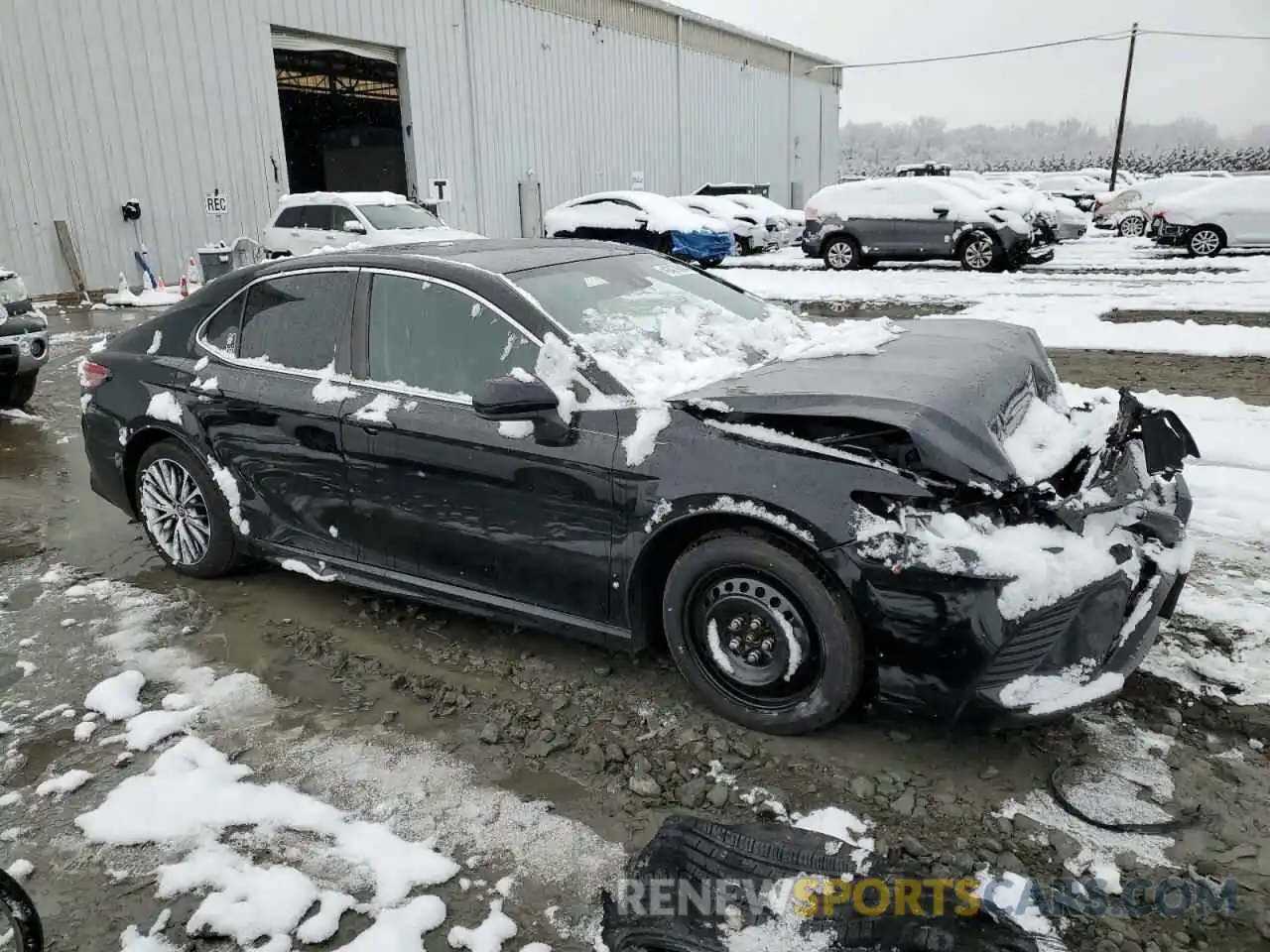 4 Photograph of a damaged car 4T1B11HK9KU796451 TOYOTA CAMRY 2019