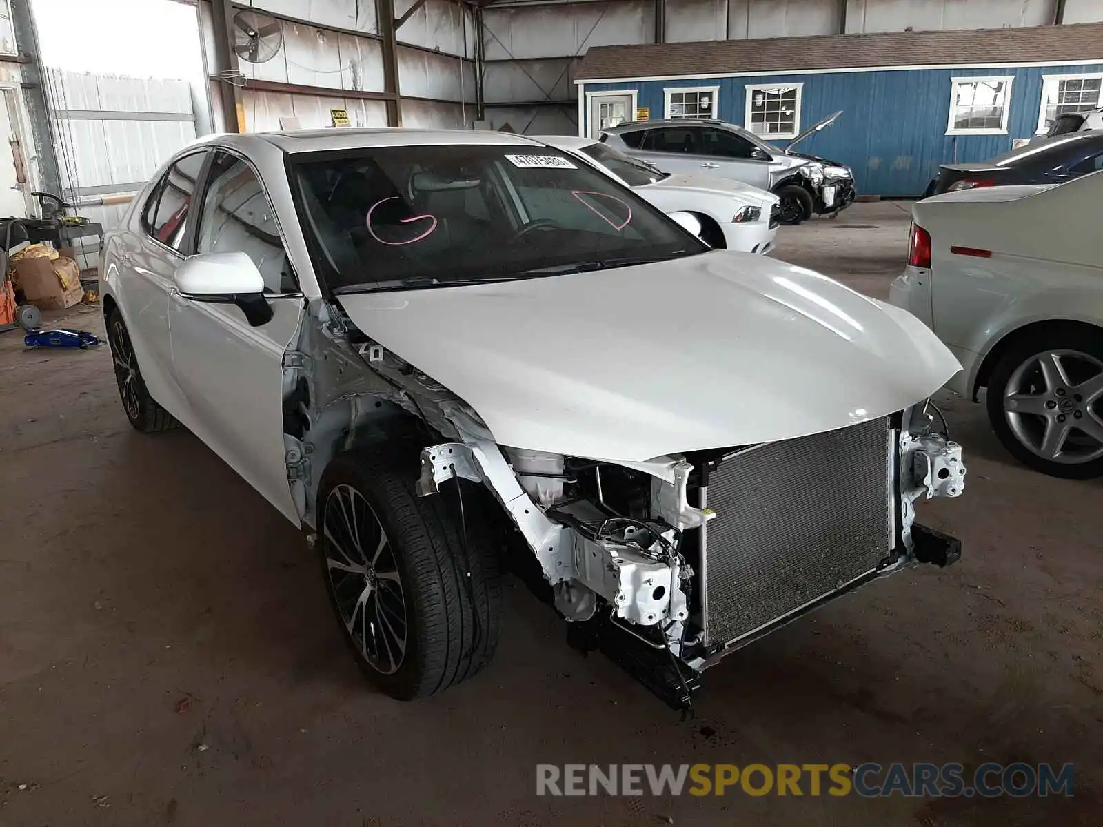 1 Photograph of a damaged car 4T1B11HK9KU797437 TOYOTA CAMRY 2019