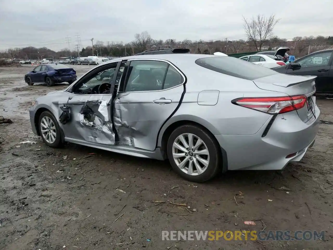 2 Photograph of a damaged car 4T1B11HK9KU797745 TOYOTA CAMRY 2019