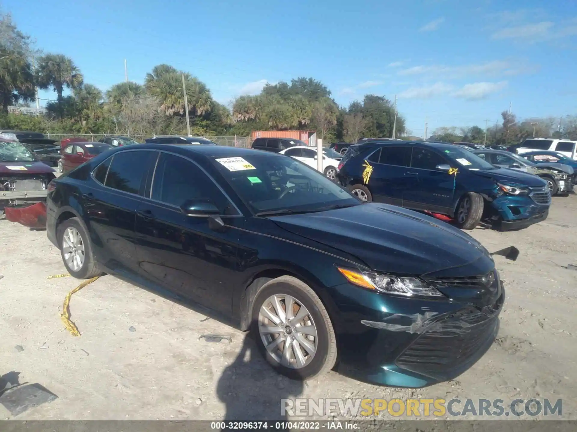 1 Photograph of a damaged car 4T1B11HK9KU799513 TOYOTA CAMRY 2019