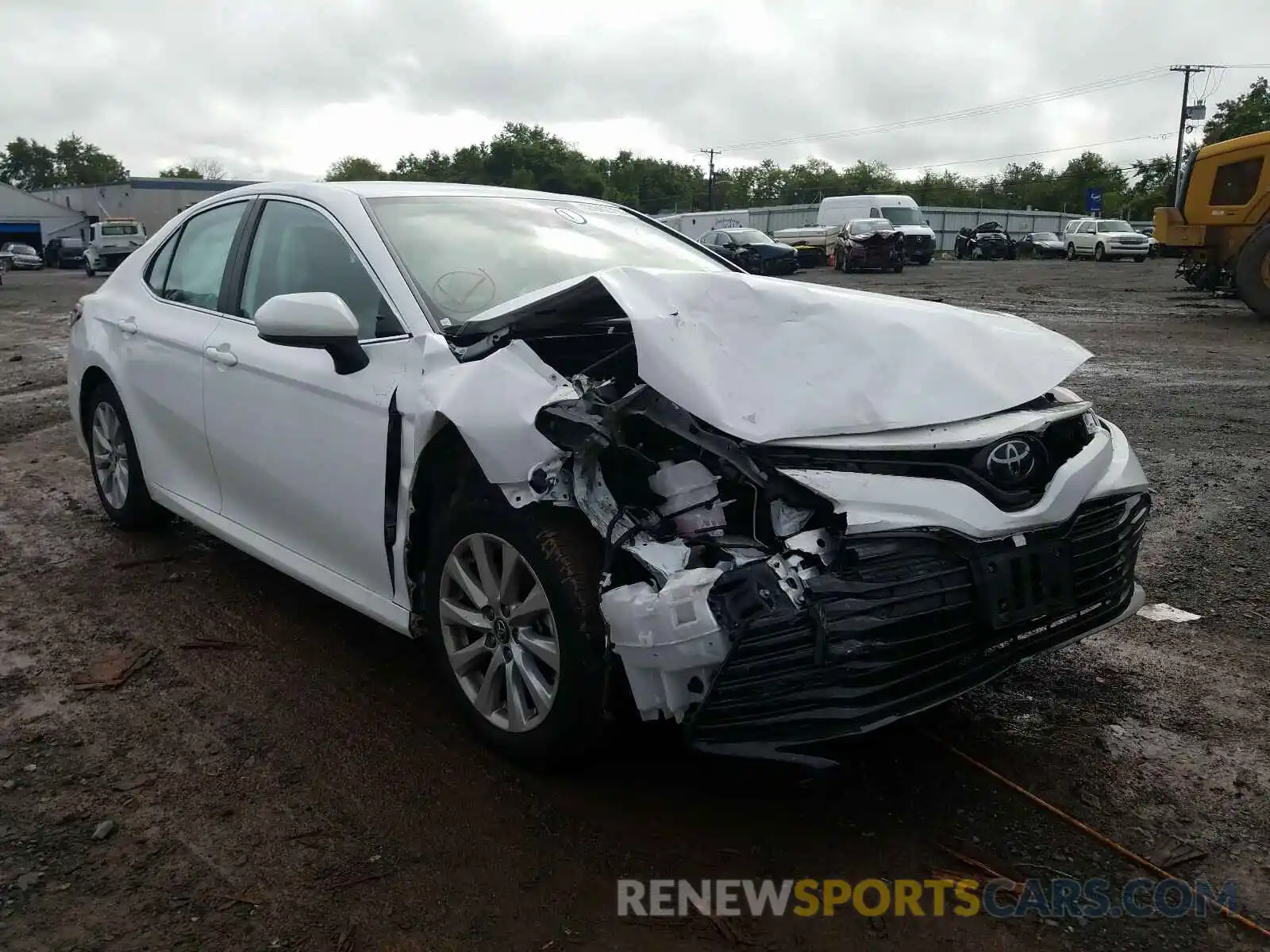 1 Photograph of a damaged car 4T1B11HK9KU800272 TOYOTA CAMRY 2019