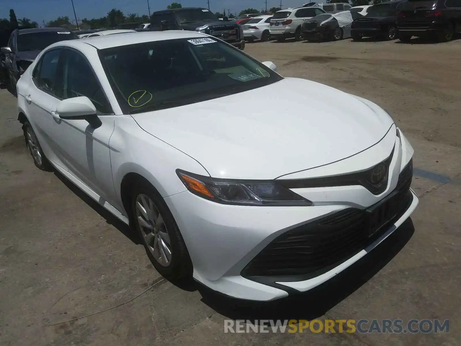 1 Photograph of a damaged car 4T1B11HK9KU801048 TOYOTA CAMRY 2019