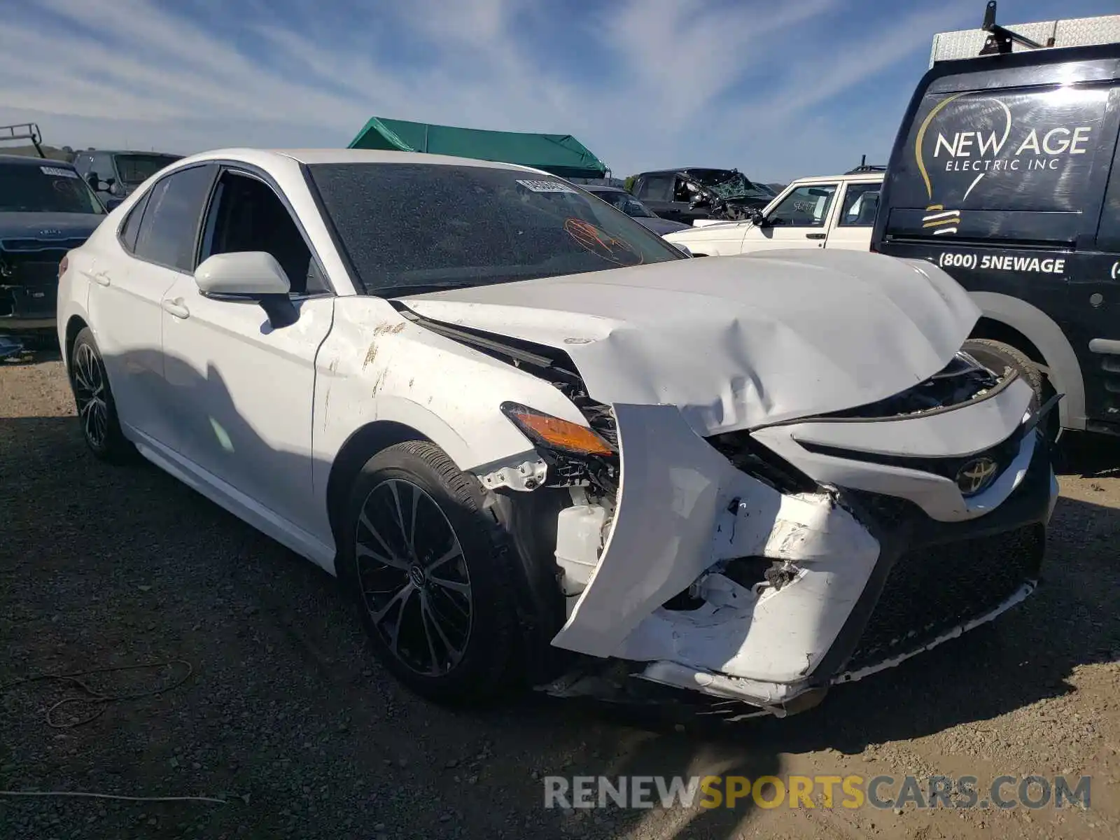 1 Photograph of a damaged car 4T1B11HK9KU801101 TOYOTA CAMRY 2019