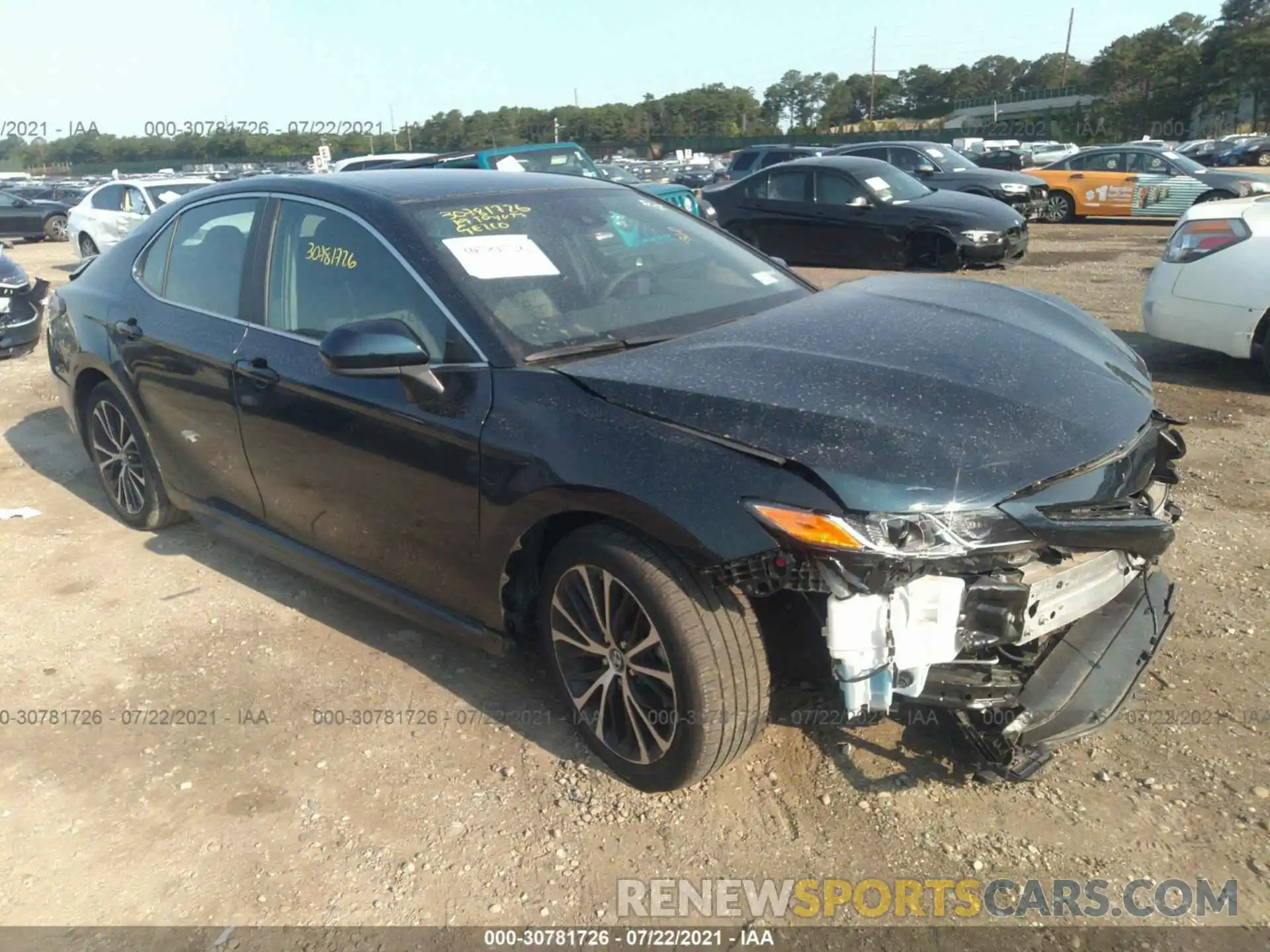 1 Photograph of a damaged car 4T1B11HK9KU802068 TOYOTA CAMRY 2019