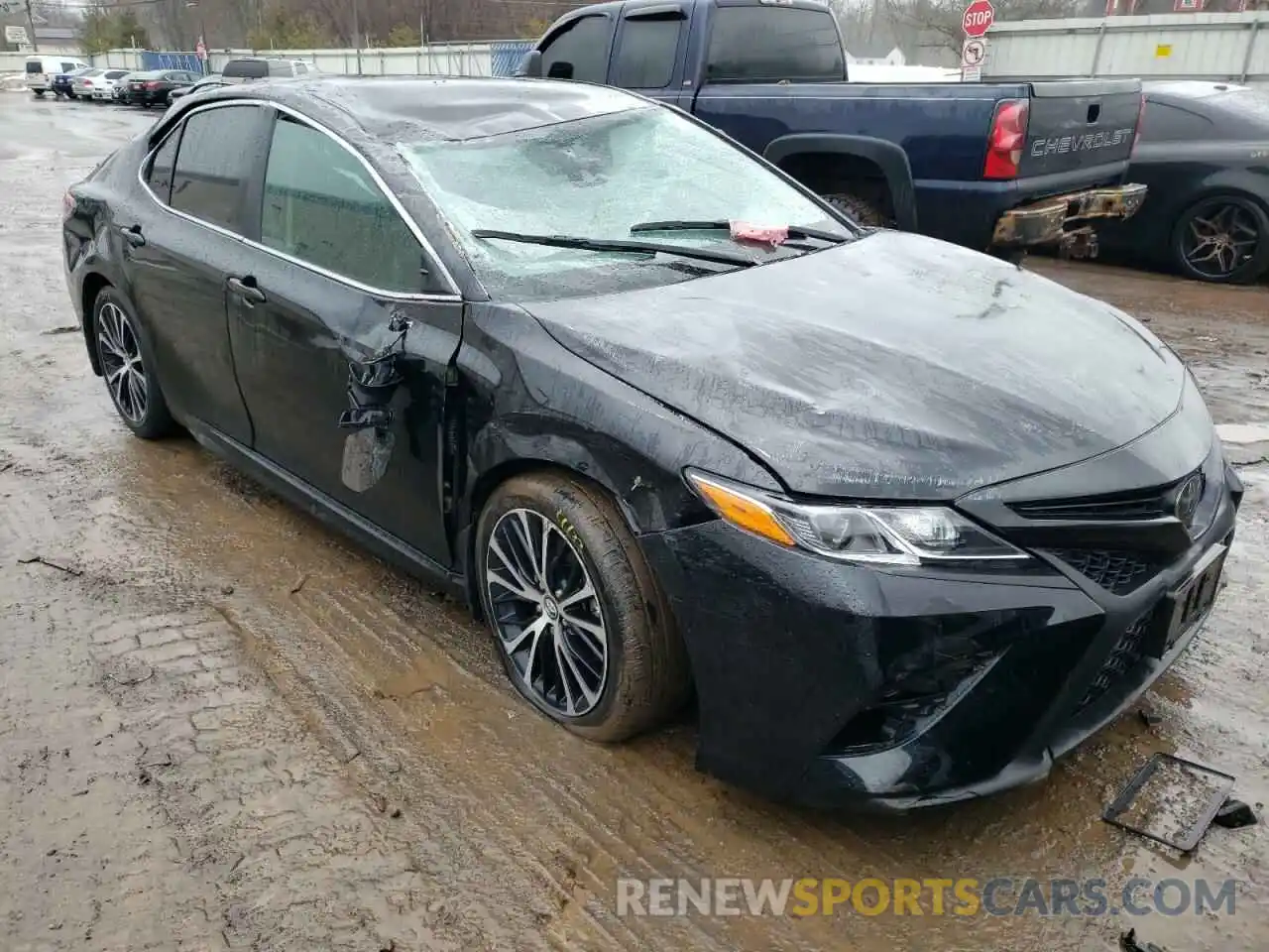 1 Photograph of a damaged car 4T1B11HK9KU802121 TOYOTA CAMRY 2019