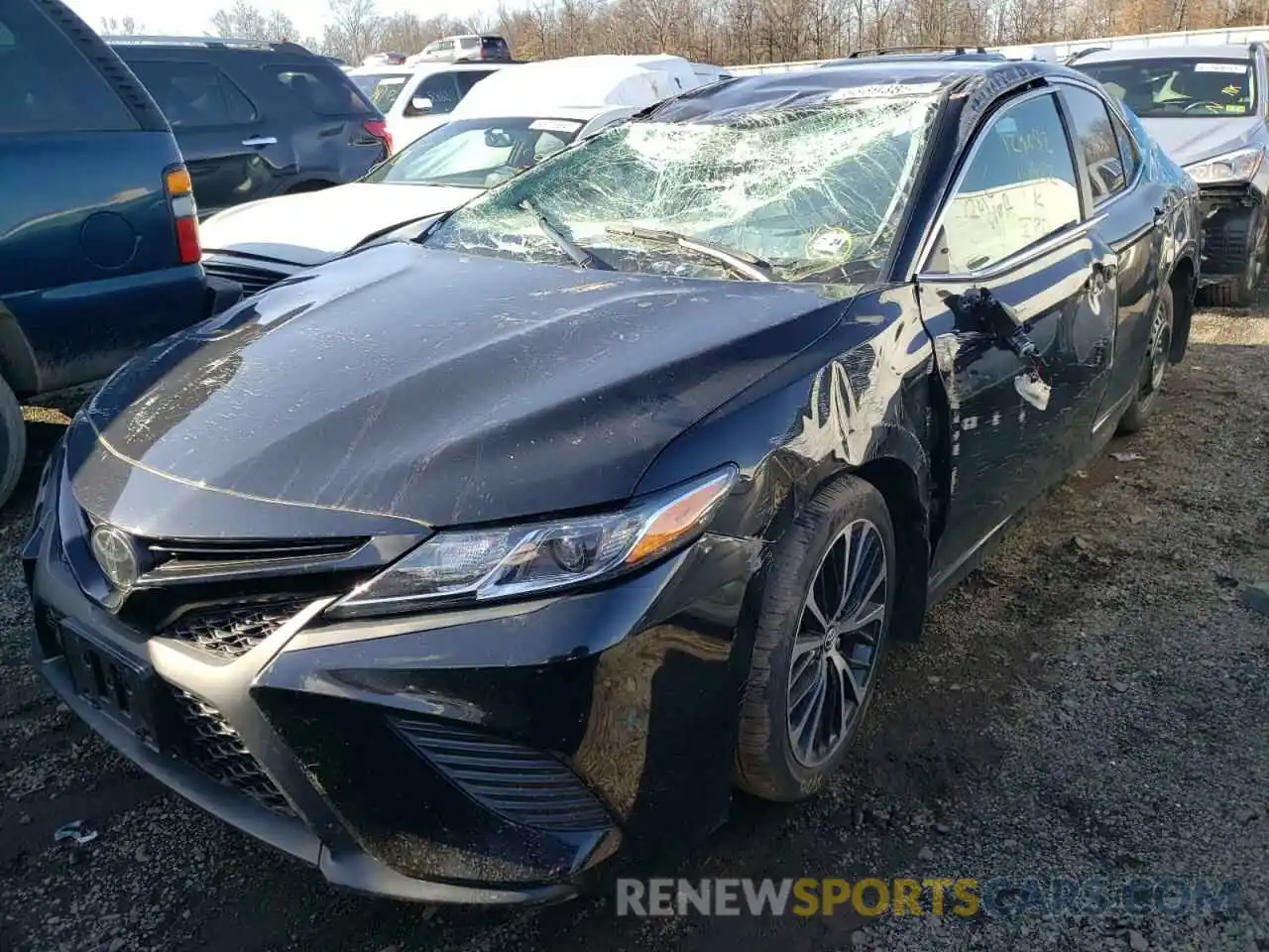 2 Photograph of a damaged car 4T1B11HK9KU802121 TOYOTA CAMRY 2019