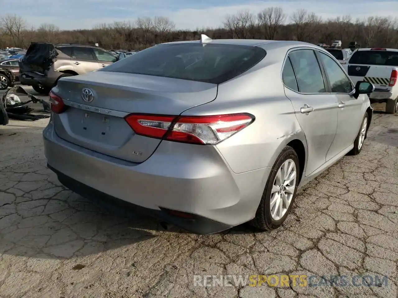 4 Photograph of a damaged car 4T1B11HK9KU802555 TOYOTA CAMRY 2019