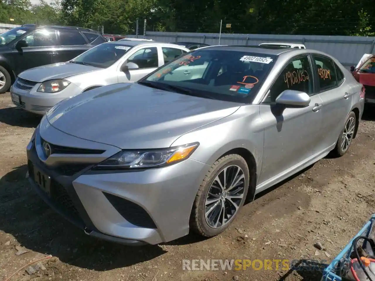 2 Photograph of a damaged car 4T1B11HK9KU803298 TOYOTA CAMRY 2019