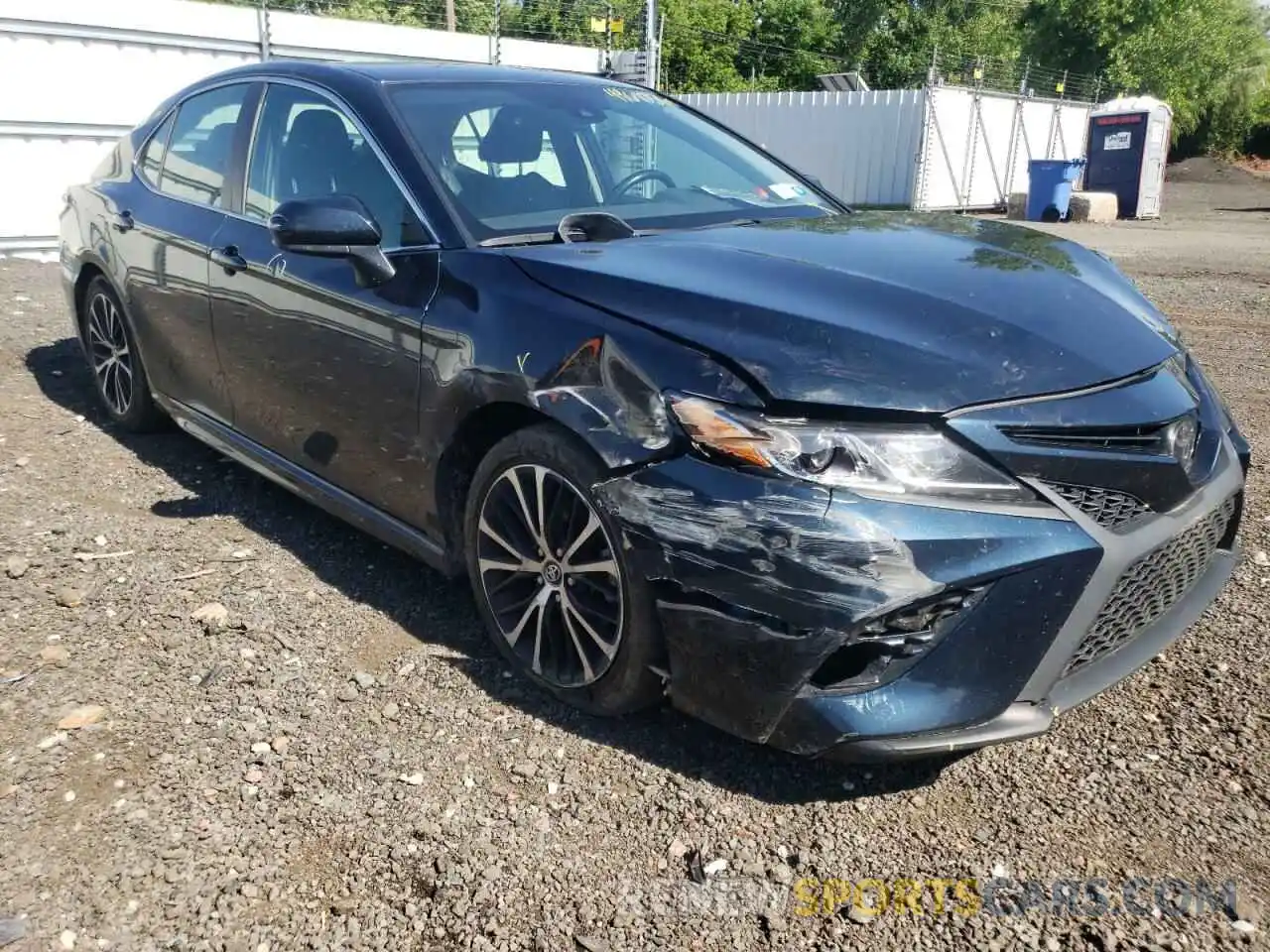 1 Photograph of a damaged car 4T1B11HK9KU803513 TOYOTA CAMRY 2019