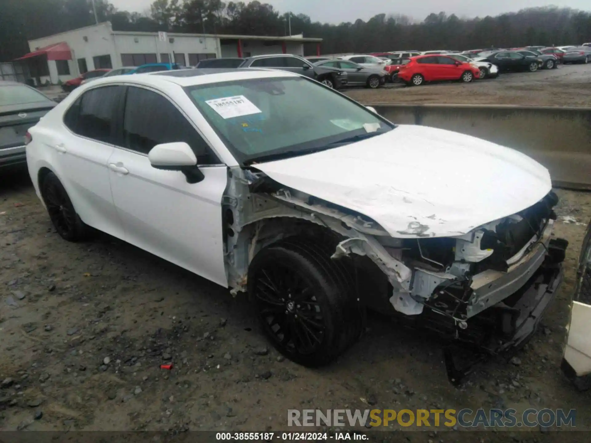 1 Photograph of a damaged car 4T1B11HK9KU804032 TOYOTA CAMRY 2019