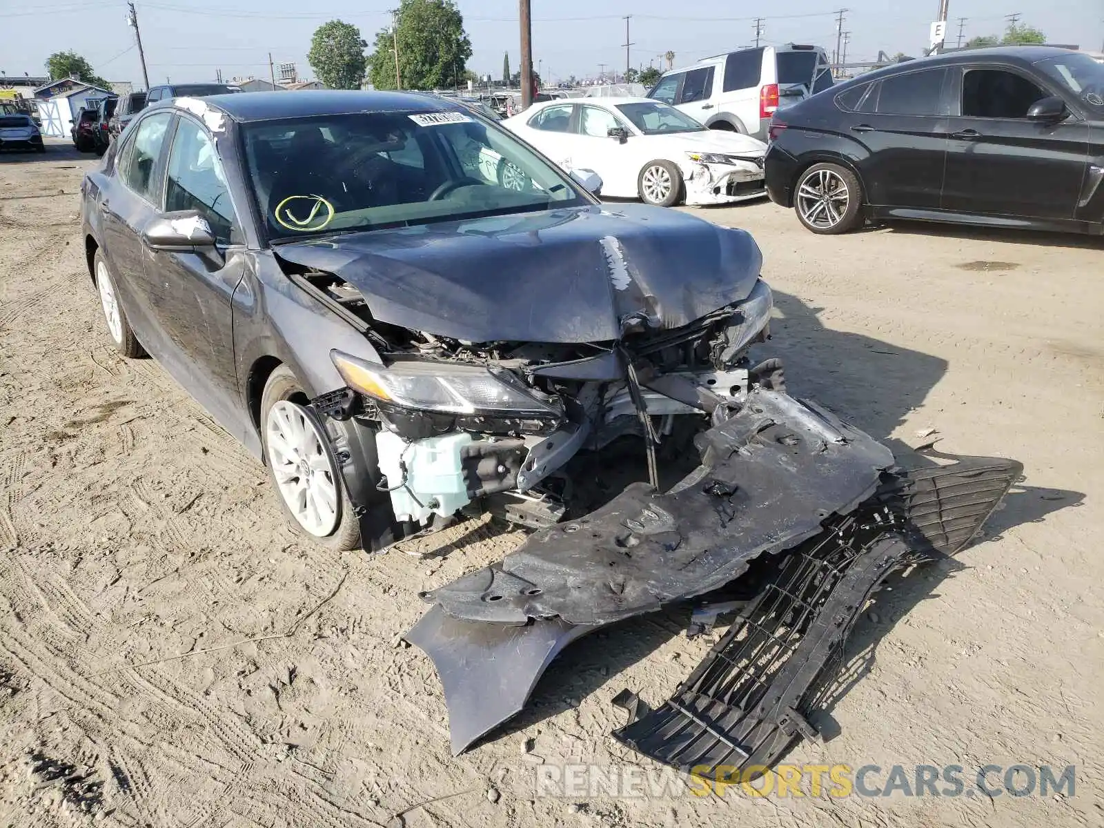 1 Photograph of a damaged car 4T1B11HK9KU804158 TOYOTA CAMRY 2019