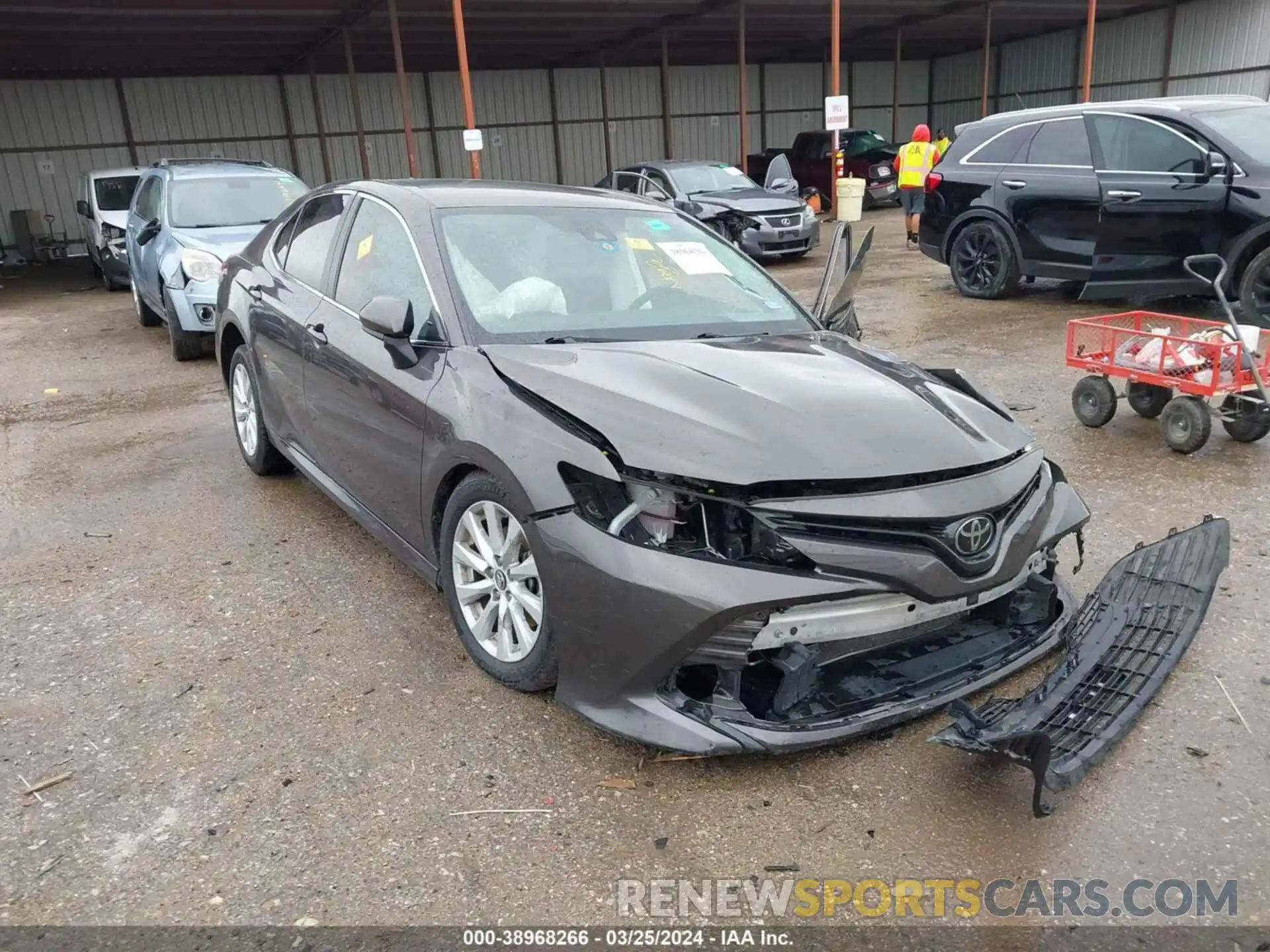 1 Photograph of a damaged car 4T1B11HK9KU804435 TOYOTA CAMRY 2019