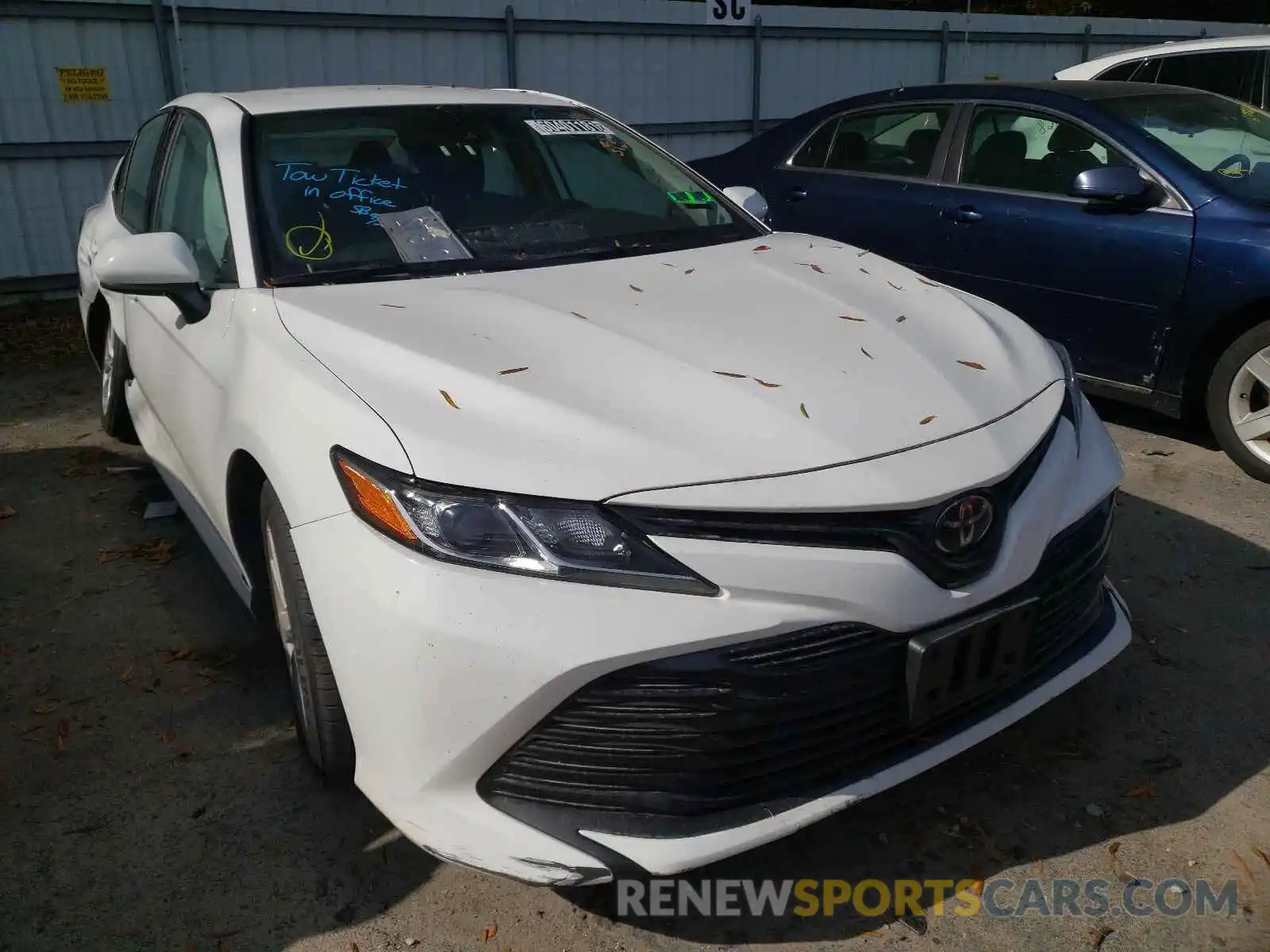 1 Photograph of a damaged car 4T1B11HK9KU805035 TOYOTA CAMRY 2019