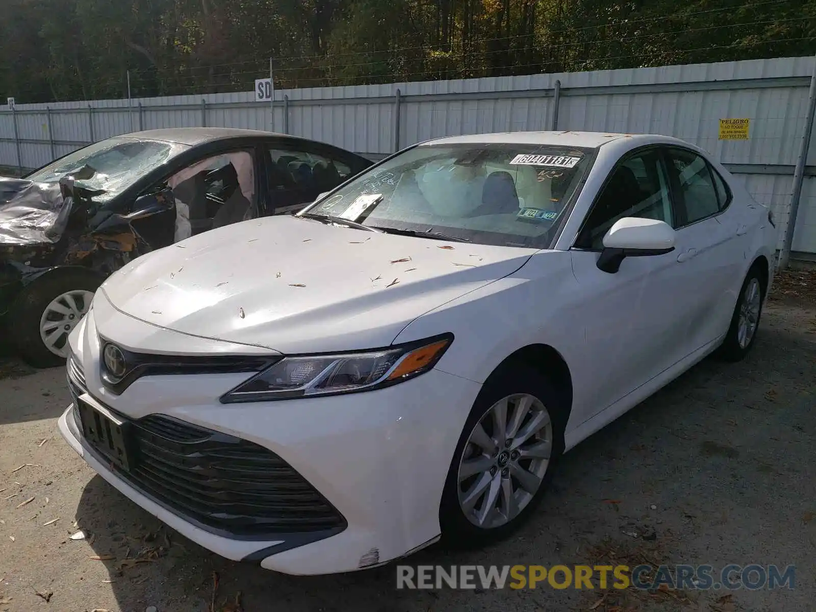 2 Photograph of a damaged car 4T1B11HK9KU805035 TOYOTA CAMRY 2019