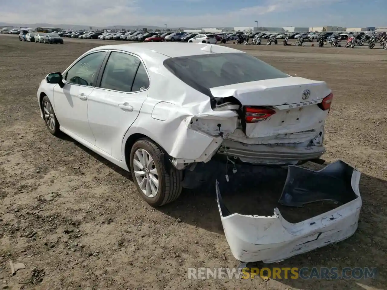 3 Photograph of a damaged car 4T1B11HK9KU805746 TOYOTA CAMRY 2019