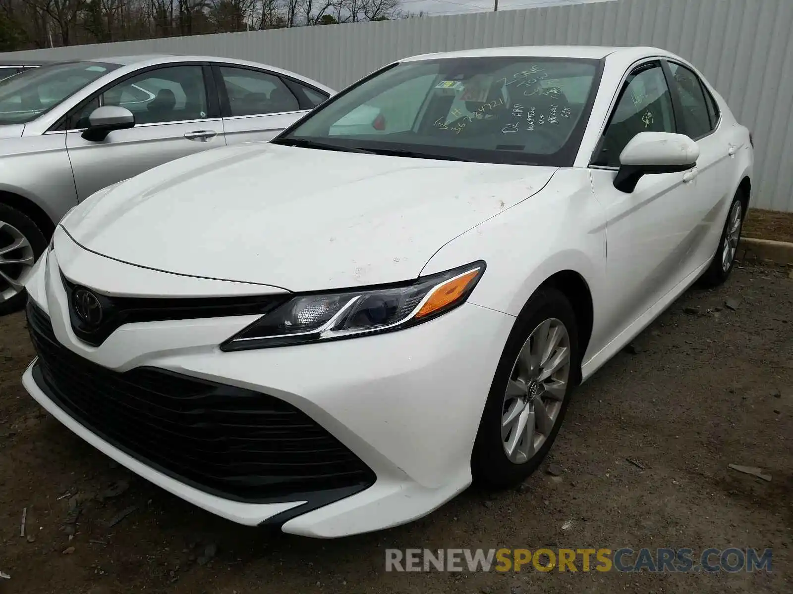 2 Photograph of a damaged car 4T1B11HK9KU805990 TOYOTA CAMRY 2019