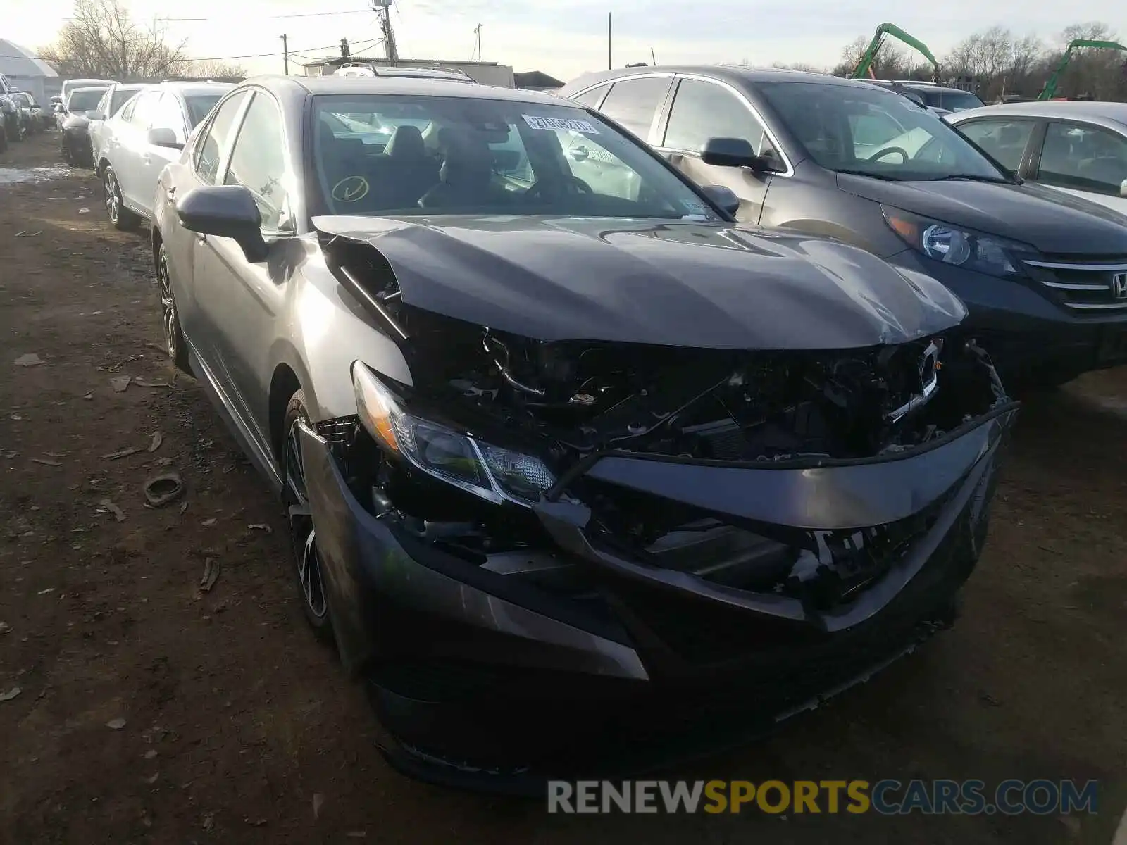 1 Photograph of a damaged car 4T1B11HK9KU807884 TOYOTA CAMRY 2019