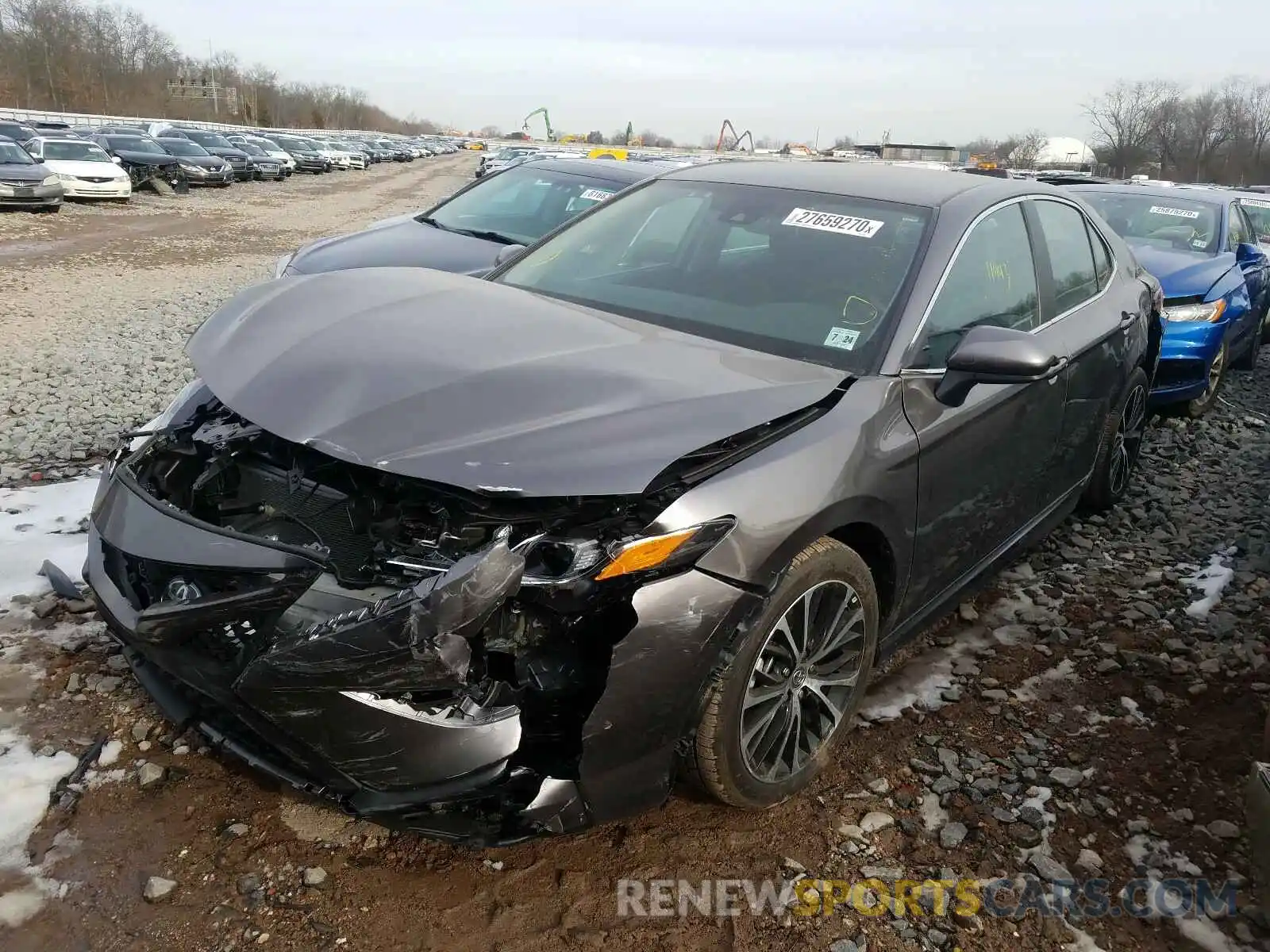 2 Photograph of a damaged car 4T1B11HK9KU807884 TOYOTA CAMRY 2019