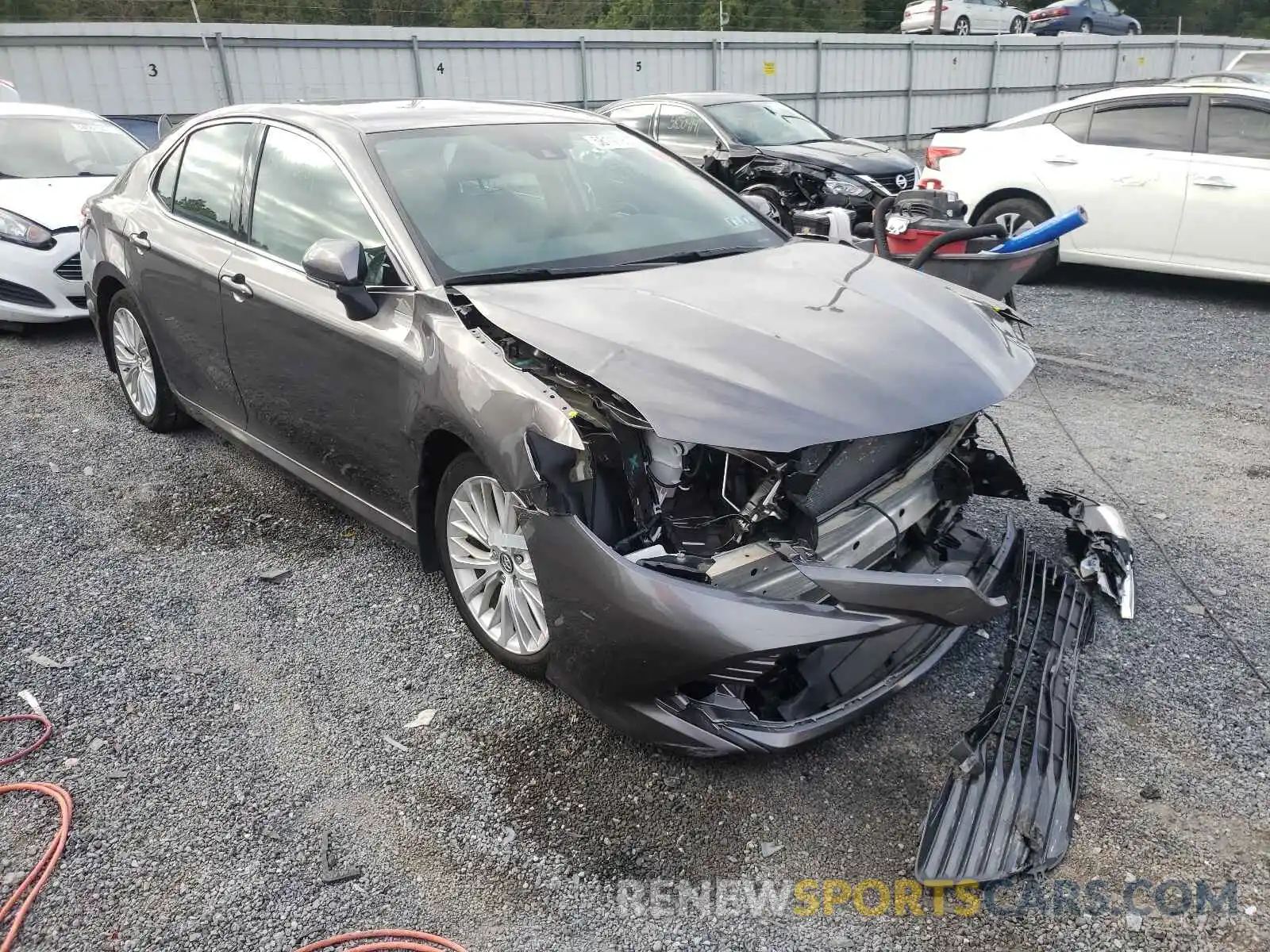 1 Photograph of a damaged car 4T1B11HK9KU809165 TOYOTA CAMRY 2019