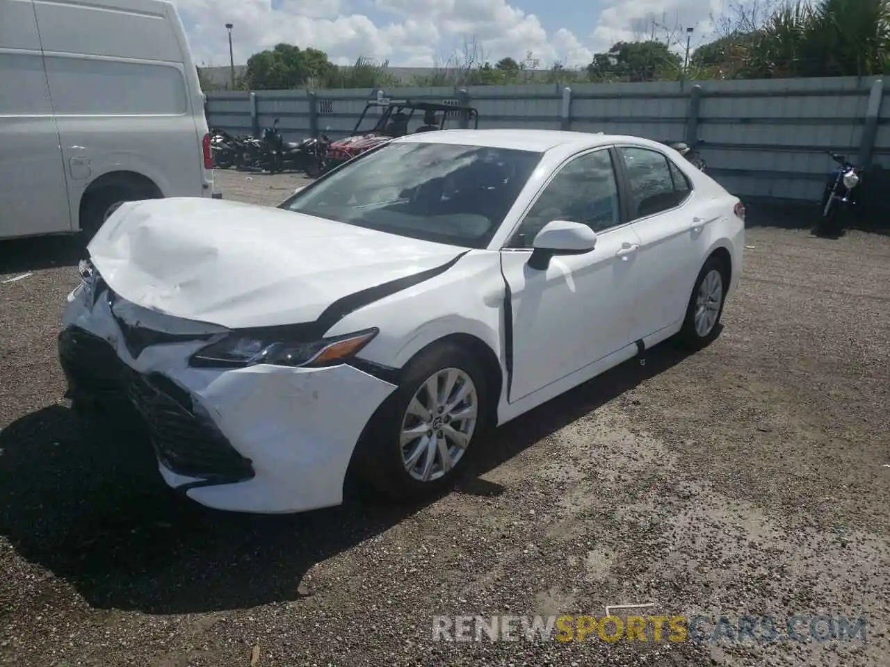 2 Photograph of a damaged car 4T1B11HK9KU812938 TOYOTA CAMRY 2019