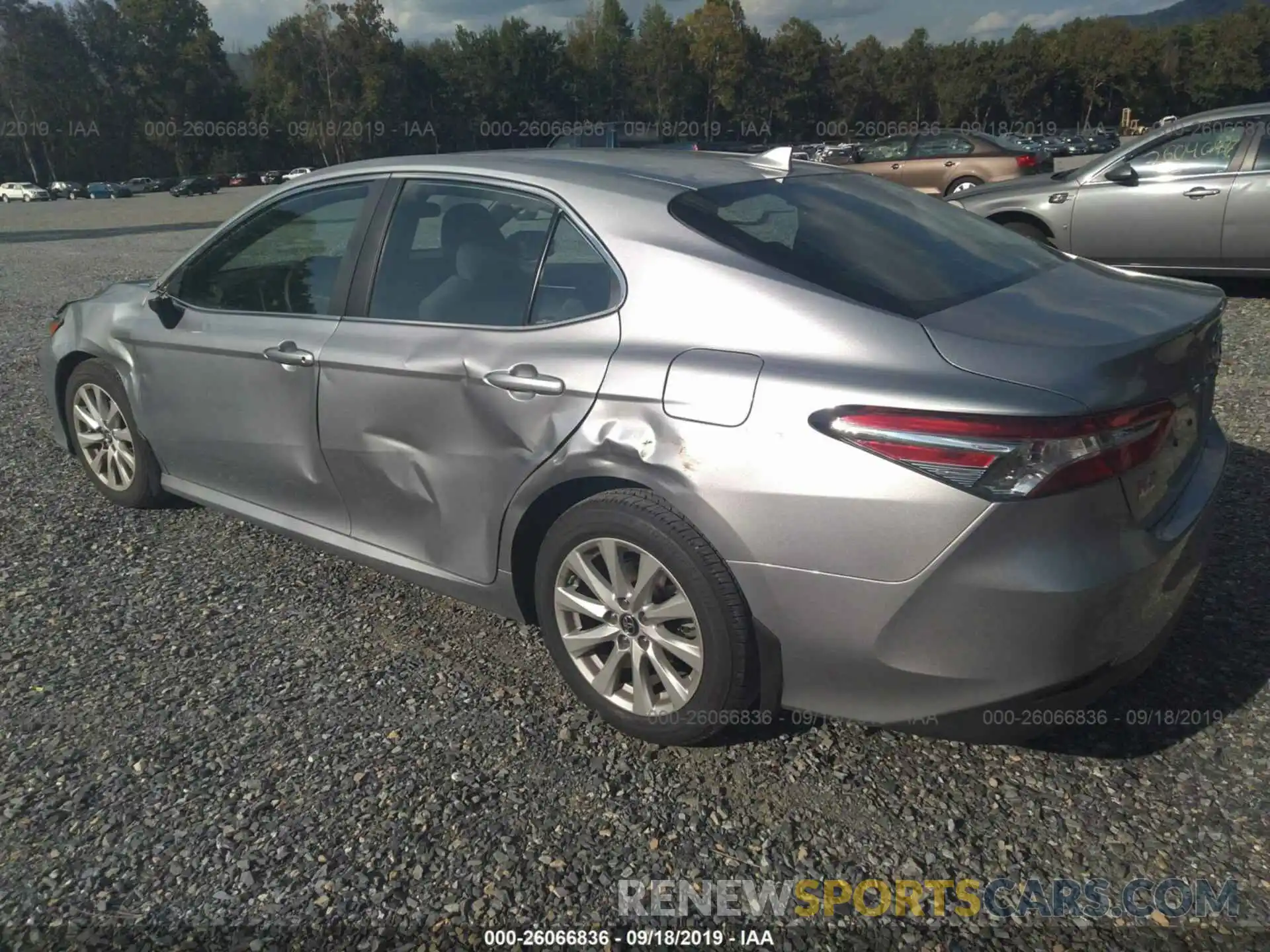 3 Photograph of a damaged car 4T1B11HK9KU813653 TOYOTA CAMRY 2019